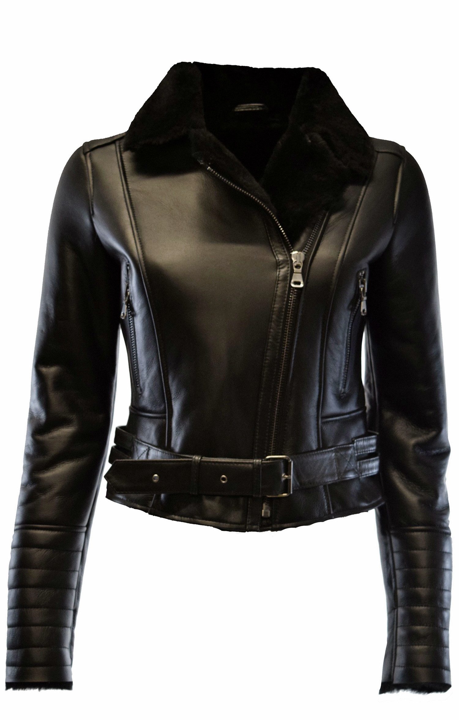 Zimmert Leather Lederjacke Lionni Lammfelljacke Fell günstig online kaufen