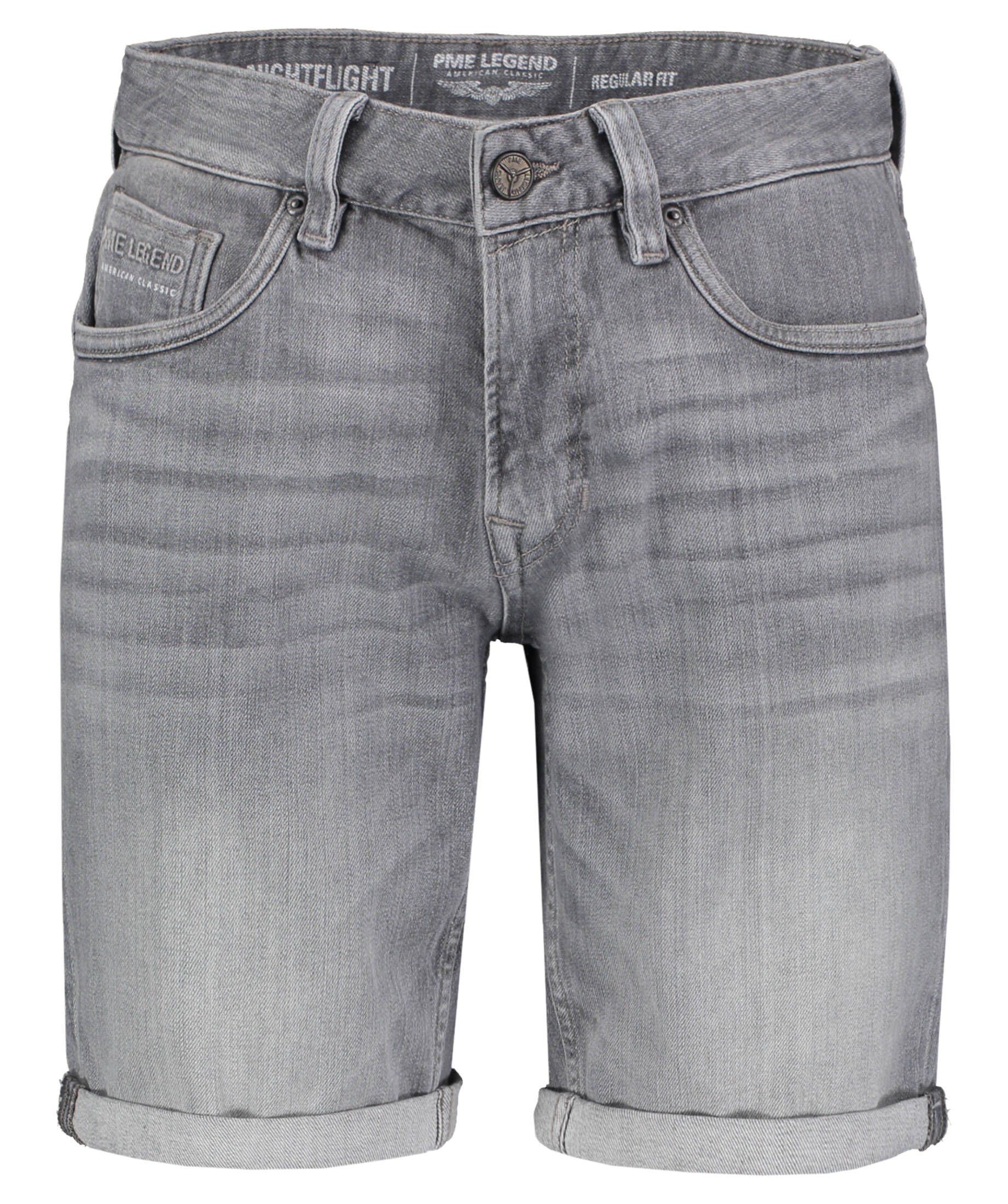 PME LEGEND Jeansshorts Herren Jeanshorts NIGHTFLIGHT Regular Fit silber (12)