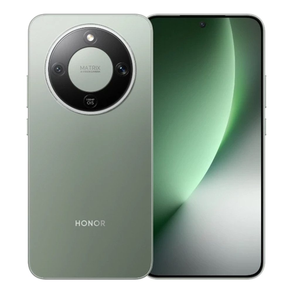Honor HONOR Magic8 Lite 5G 6,79" AMOLED 120Hz, 7500mAh, 66W, IP68/IP69K Smartphone (17,25 cm/6.79 Zoll, 256 GB Speicherplatz, Robustes Mittelklasse-Smartphone mit großem Akku & KI-Kamera) grün