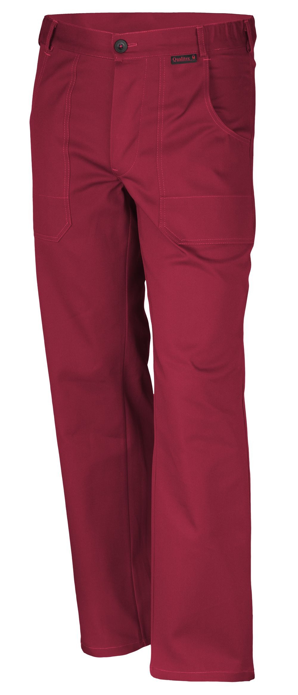 Qualitex Workwear Arbeitsbundhose favorite Arbeitshose aus pflegeleichter Baumwolle (Bundhose BW 320 g) (1-tlg) strapazierfähige Werkstatthose mit 4 Taschen - Blickdicht - Waschbar
