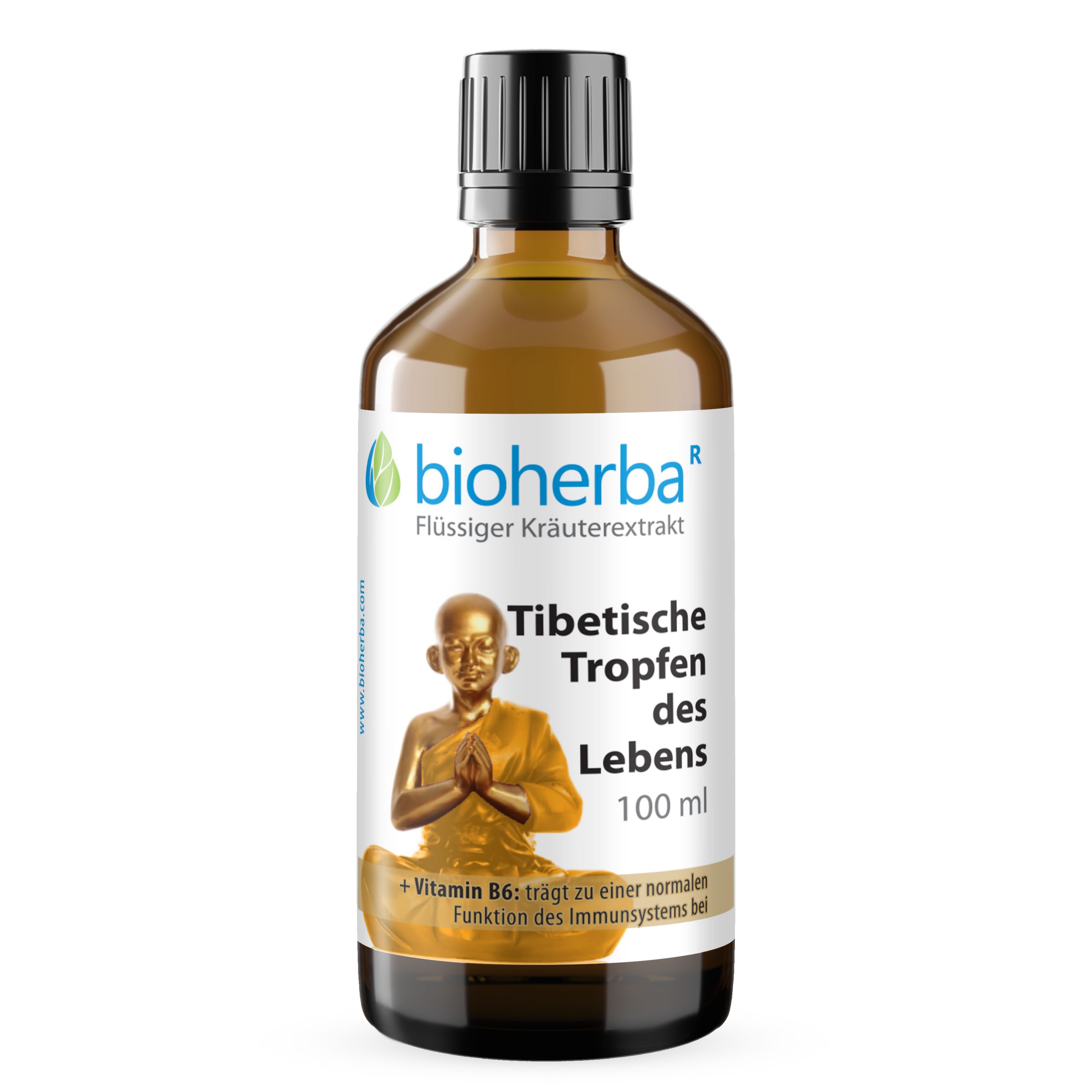 BIOHERBA R Bioherba Tibetische Tropfen des Lebens Tinktur 100 ml Glasflasche, 1 er