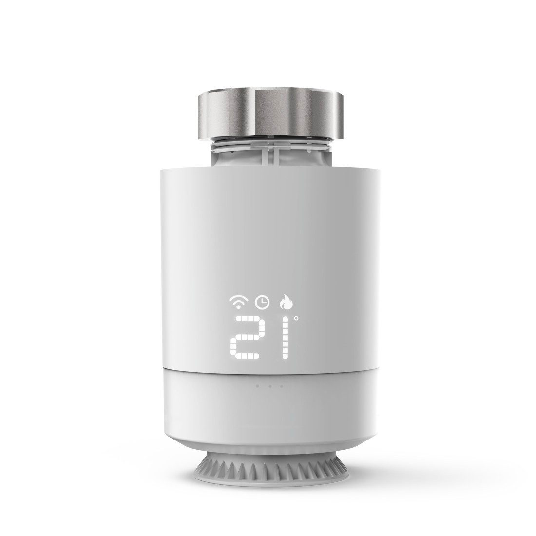Heizkörperthermostat Smartes Heizkörperthermostat (Adapter, komp. mit Alexa, Google, Siri)