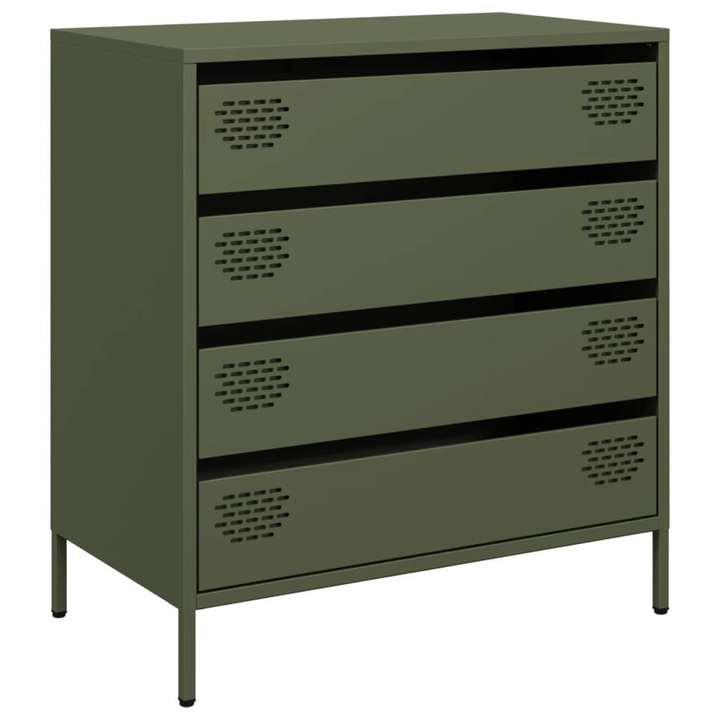 vidaXL Sideboard Sideboard Olivgrün 68x39x73,5 cm günstig online kaufen
