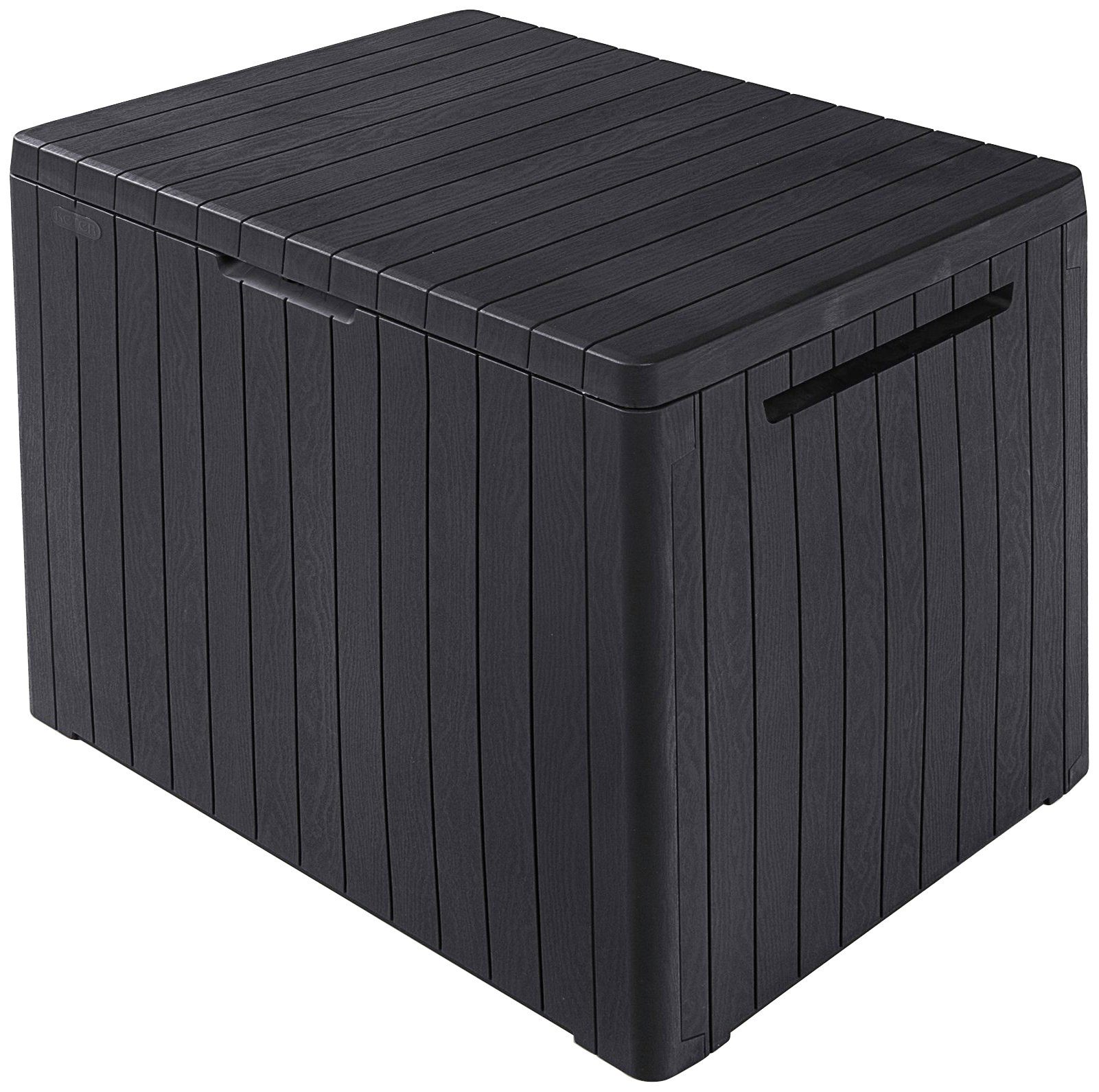 ONDIS24 Gartenbox »City Box«, Sitztruhe aus Kunststoff, 113 Liter, UV