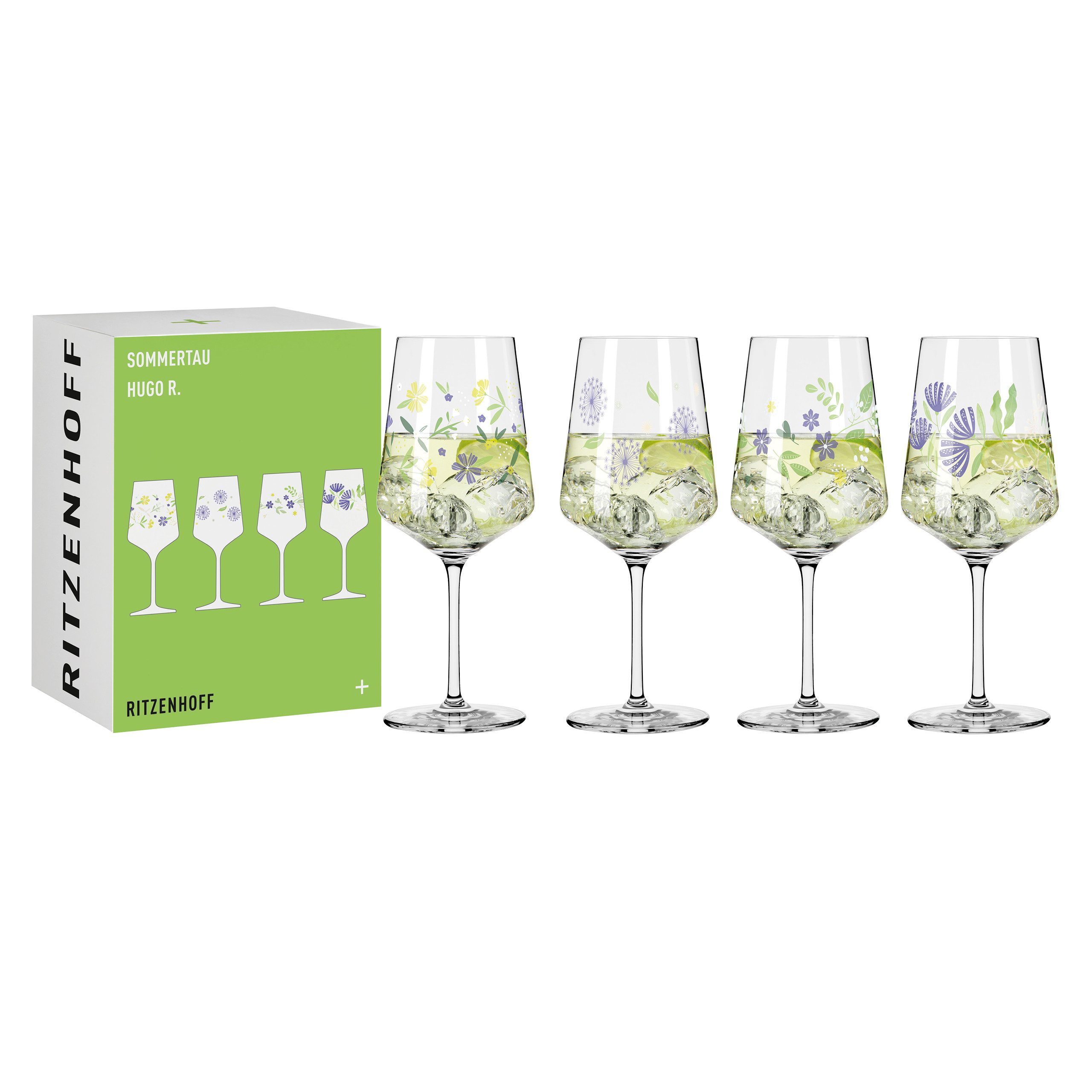 Ritzenhoff Aperitifglas Sommertau, Kristallglas