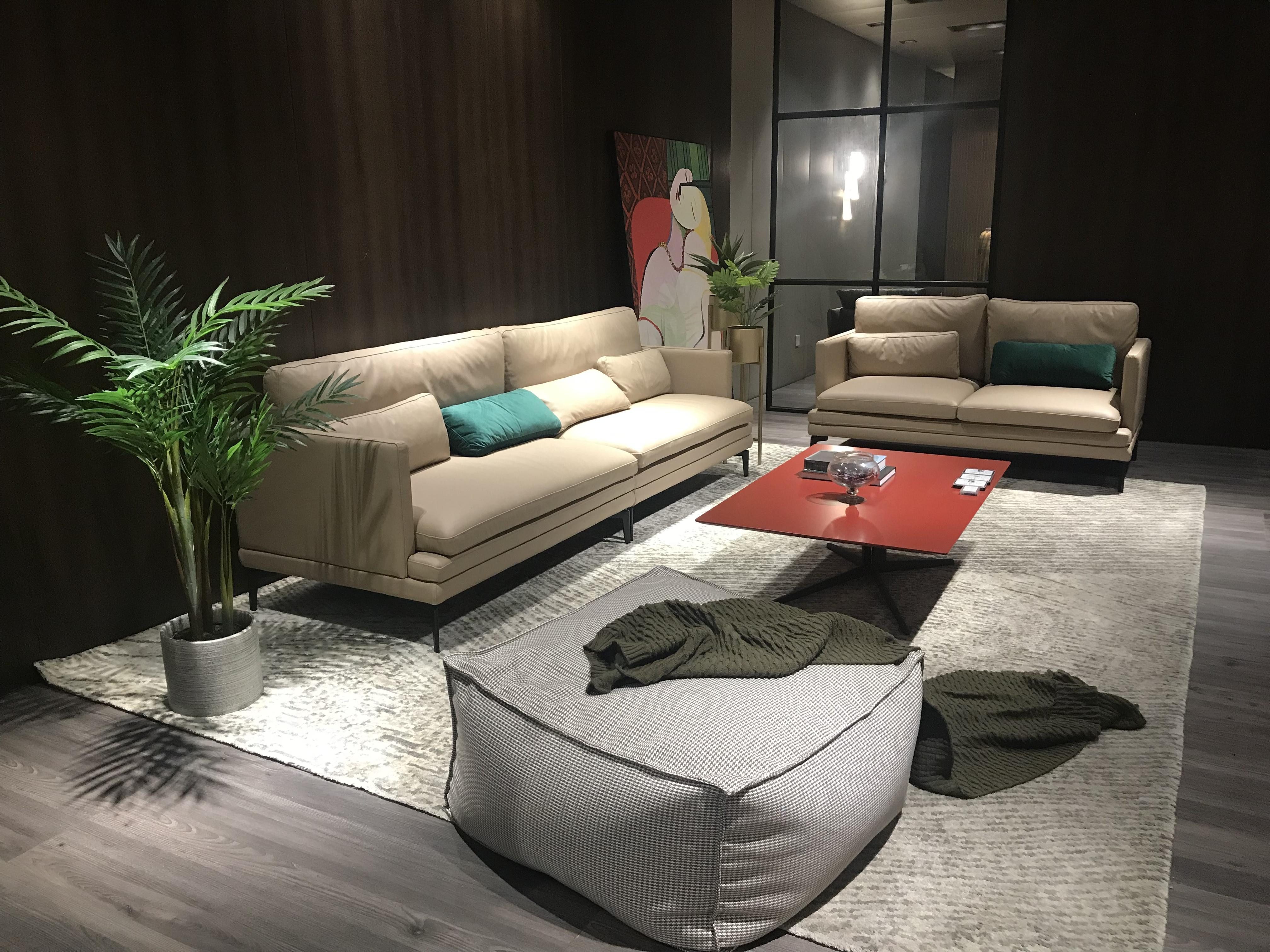 Xlmoebel Polstergarnitur Luxus Designer Sofa und Couch aus hochwertigem Leder, modern, (2-tlg., Sofagarnitur 3+2 Sitzer), Hergestellt in Europa