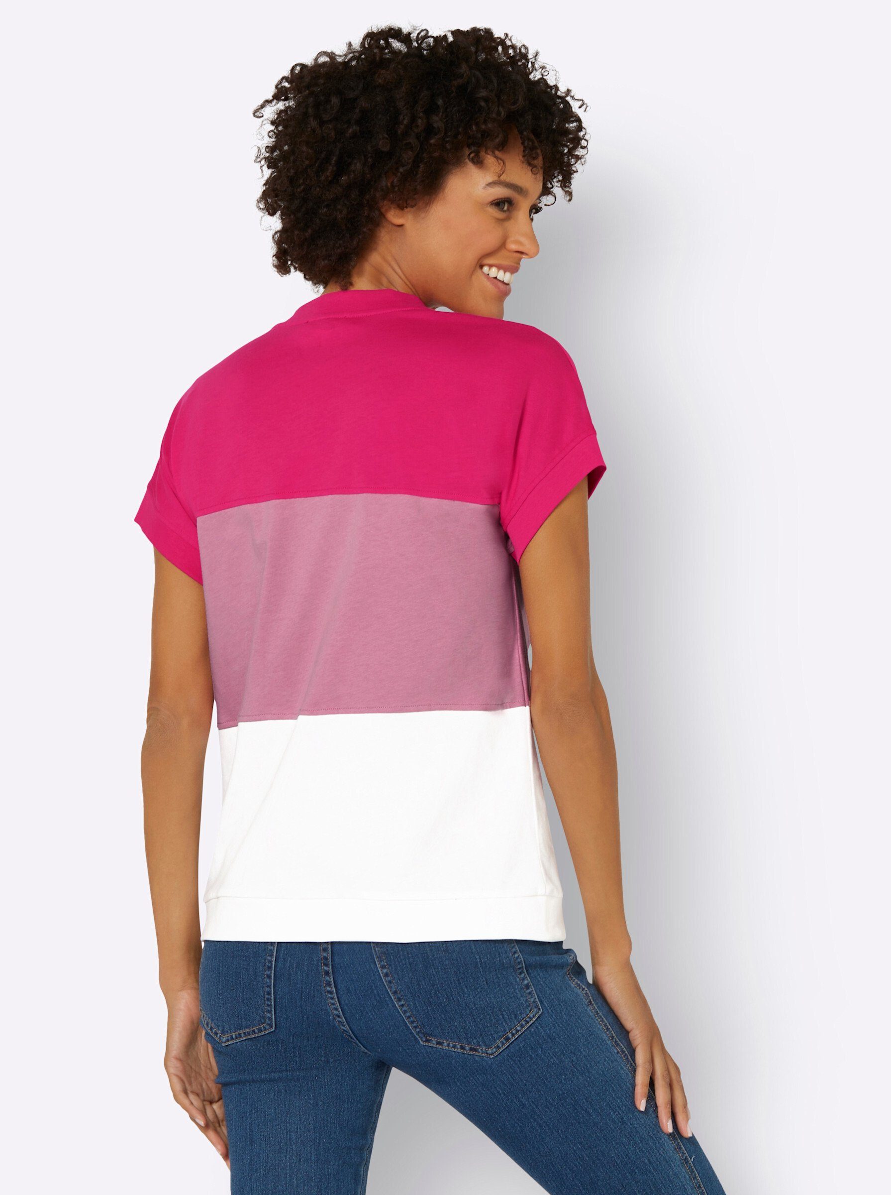 WITT WEIDEN T-Shirt pink-ecru