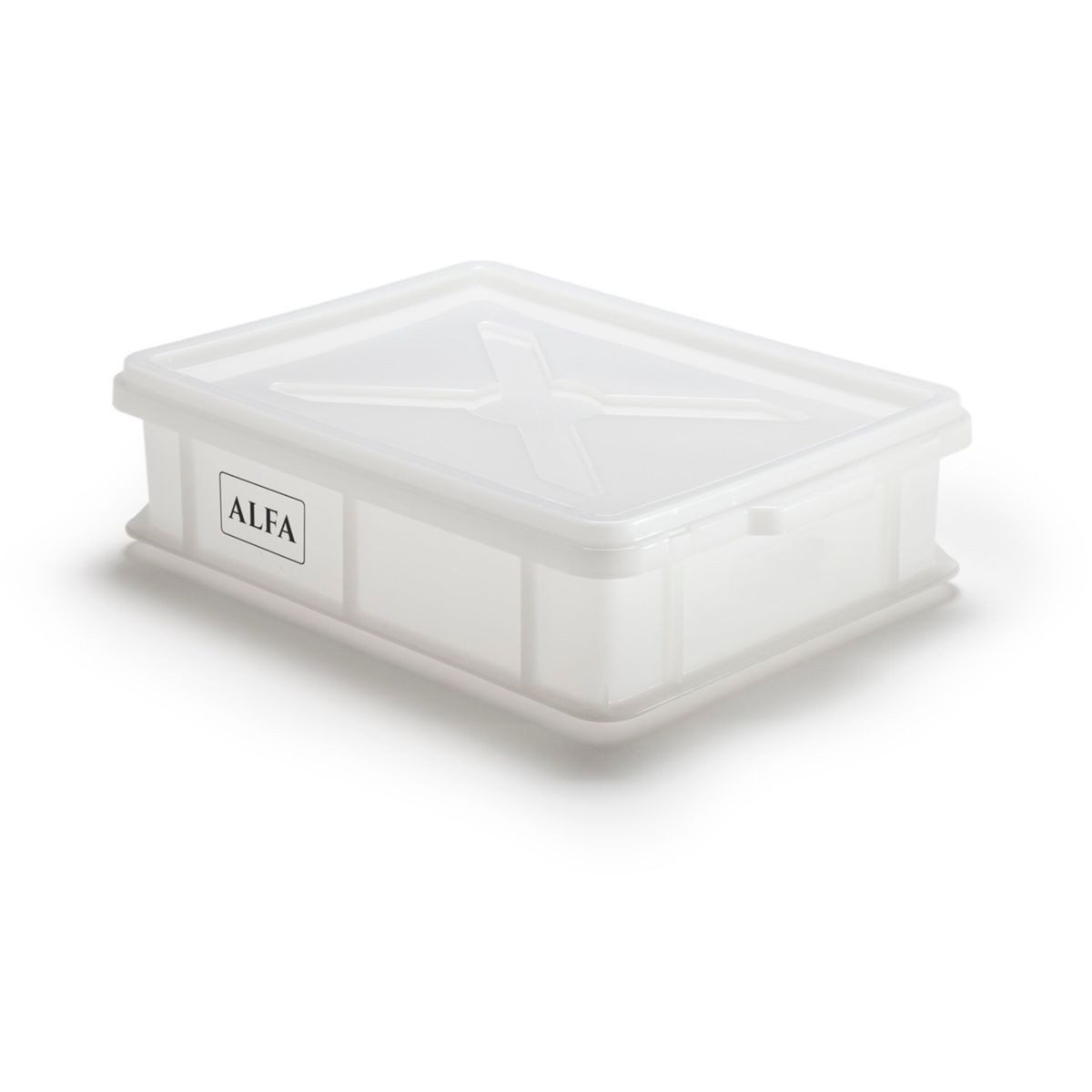 Alfa Forni Gasgrill Teig Box 40 cm x 30 cm inkl. Deckel