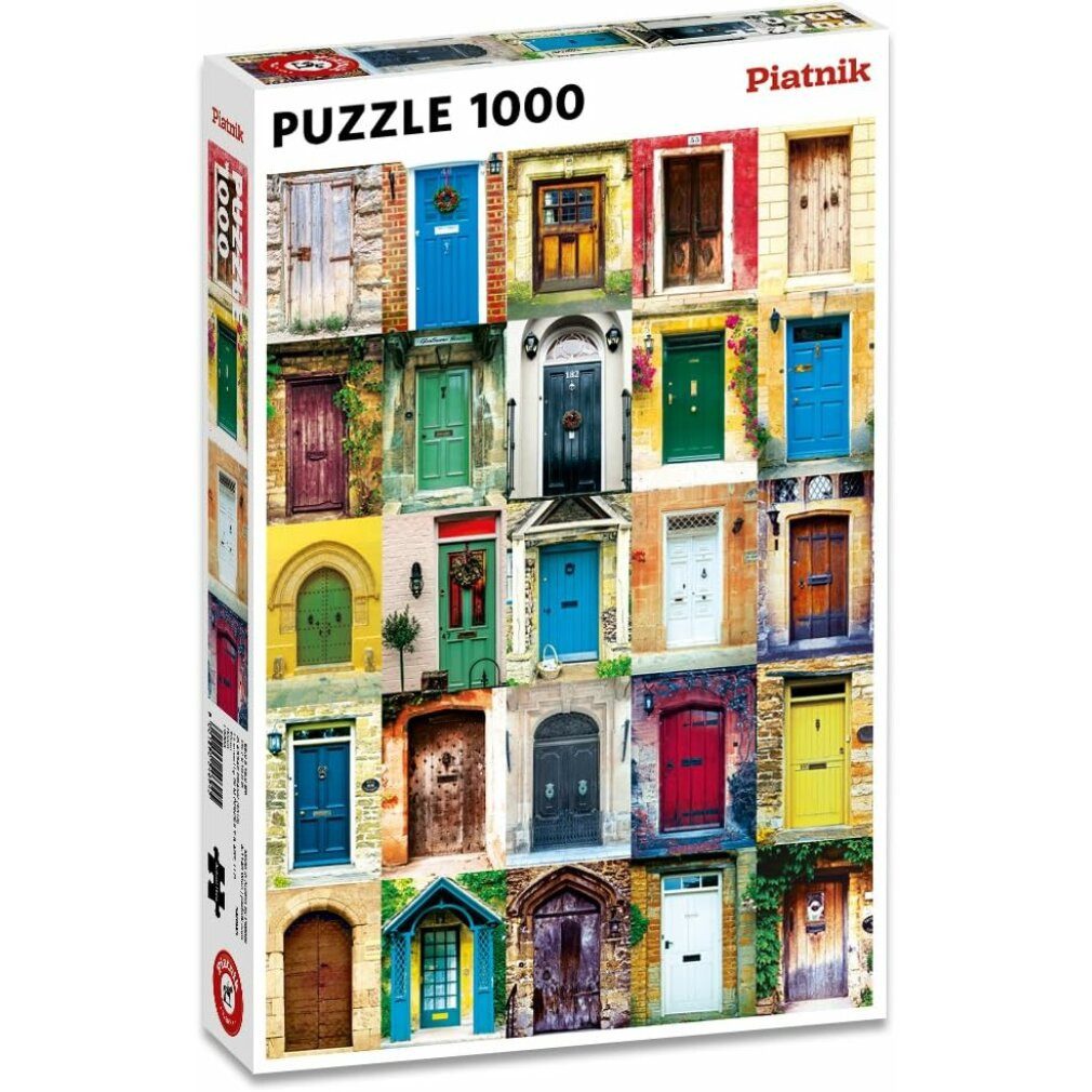 Piatnik Puzzle Puzzle Tür 1000 Teile, Puzzleteile