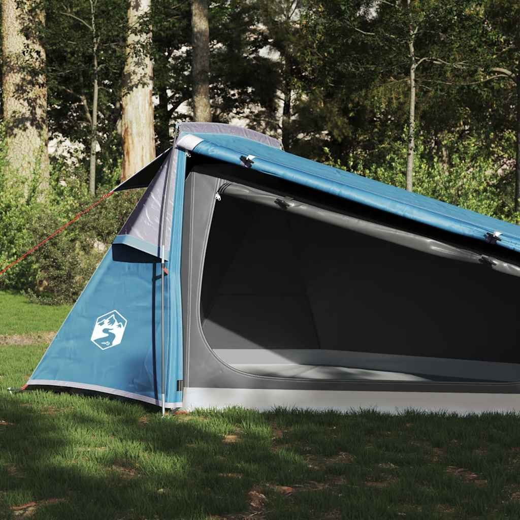 Faltzelt Campingzelt Tunnelzelt 243x165x96 cm Blau