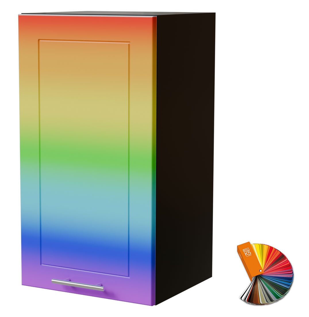 RAL Wunschfarbe matt (K5) | Korpus: schwarz