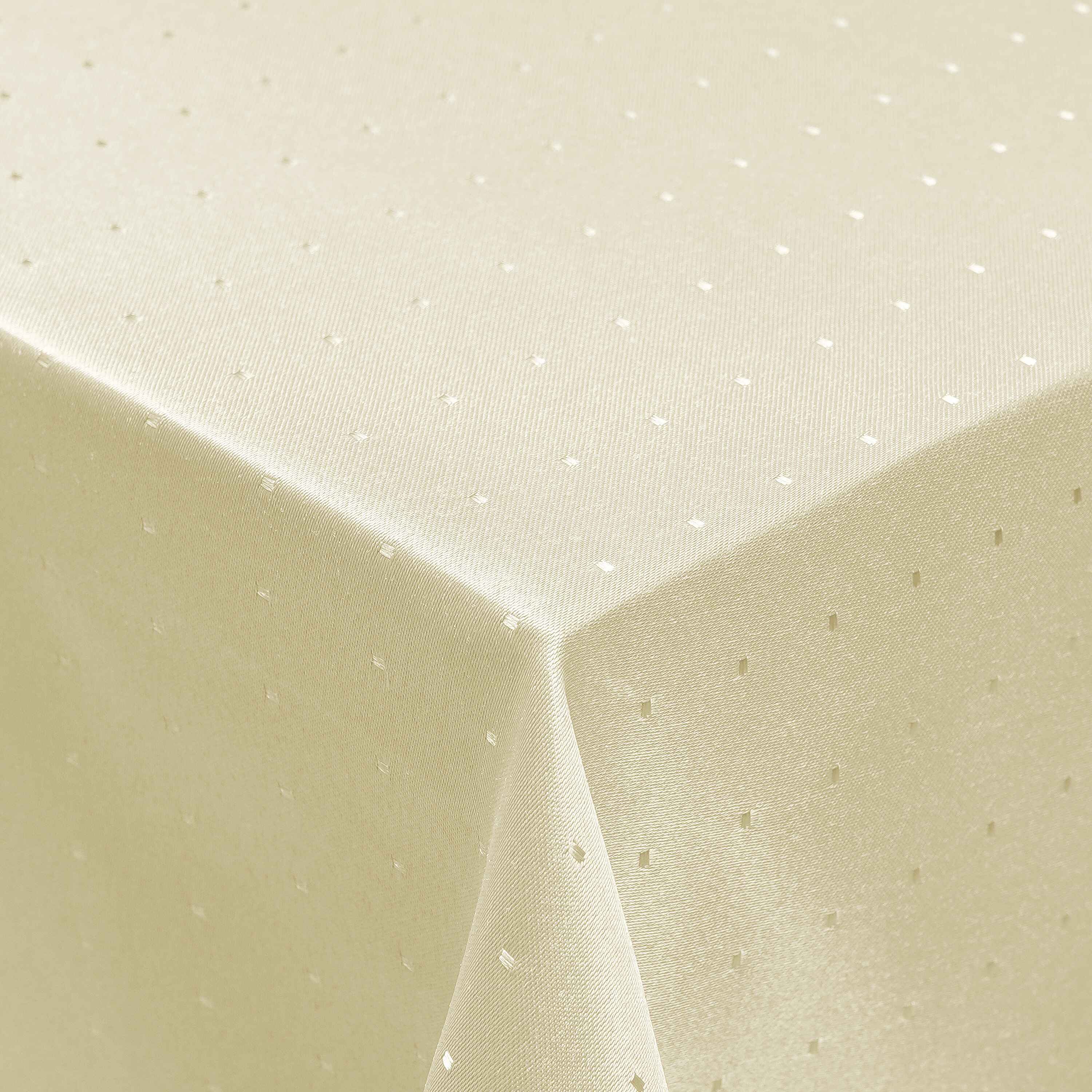 DecoHomeTextil Heimtextilmanufaktur Tischdecke Punkte Muster Optik günstig online kaufen