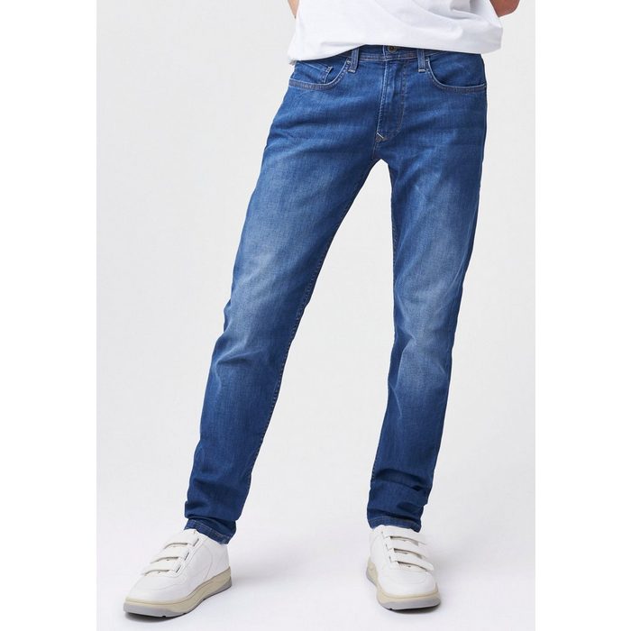 Salsa Slim-fit-Jeans Slim denim Slim Niedrige Taille Jeans