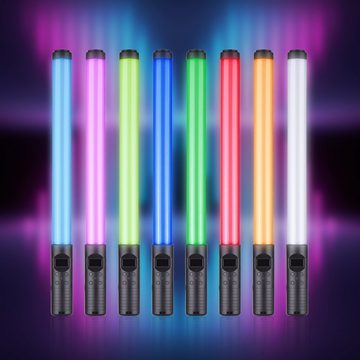 Andoer LED Motivstrahler 20 W RGB-Lichtstab, Zweifarbig, 3000 K–6500 K/3000 K–6000 K, LED-Fotografielicht