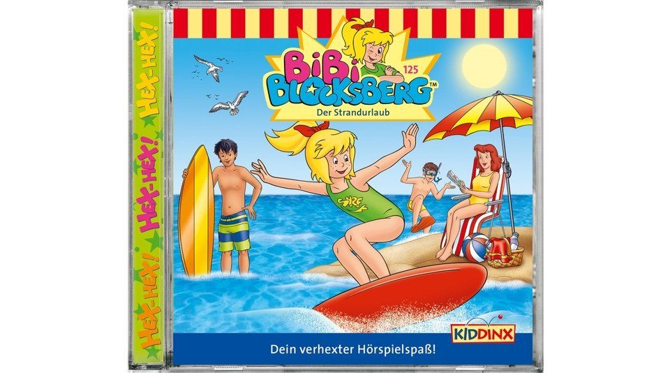 Hörspiel-CD Bibi Blocksberg 125 - Der Strandurlaub