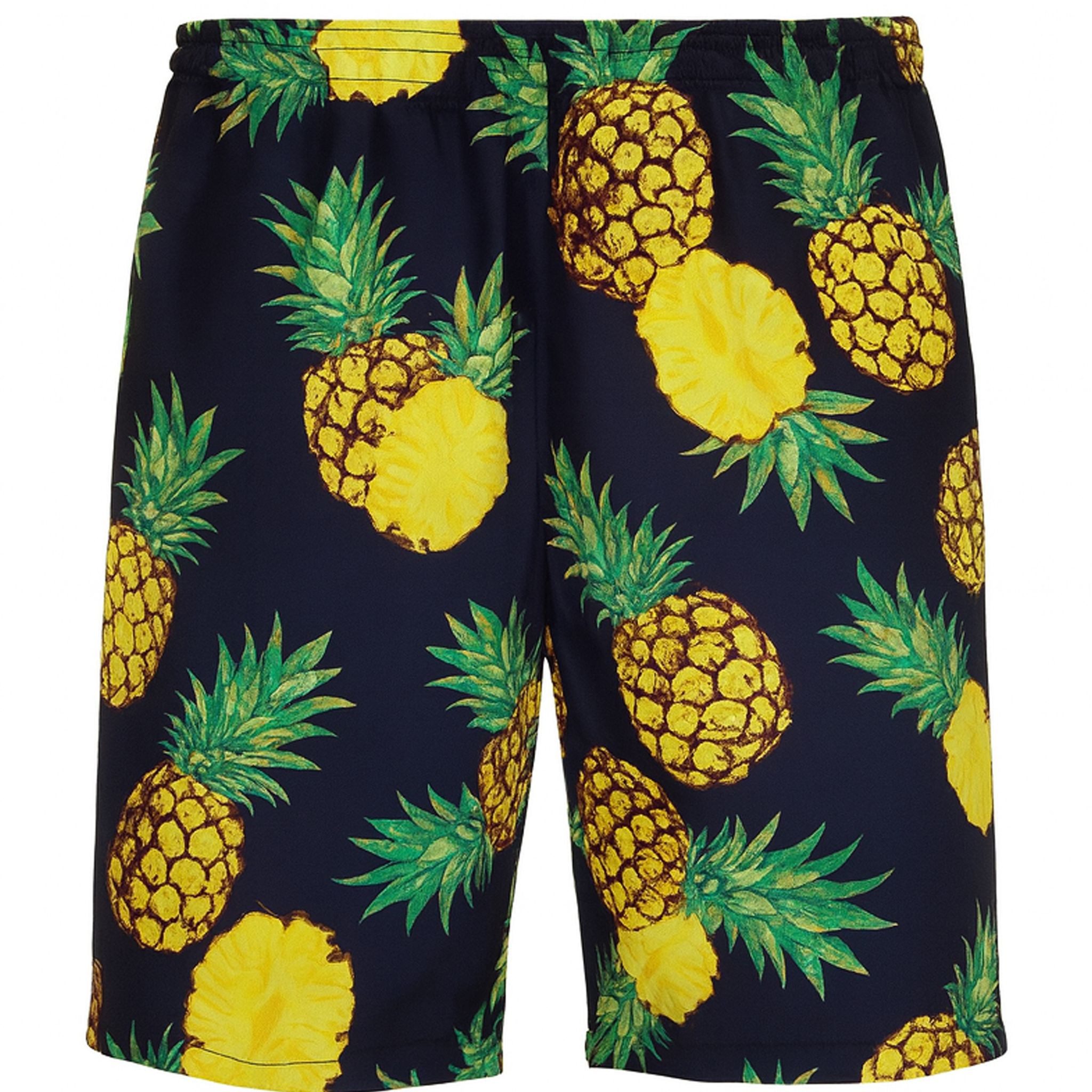 thetru Kostüm Hawaii Shorts Ananas-Motiv Herren günstig online kaufen