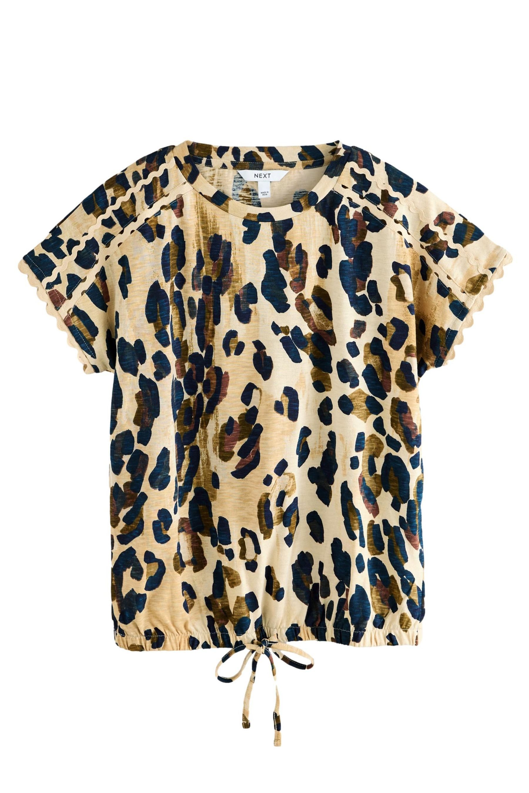 Next T-Shirt Kurzes T-Shirt mit Ballonsaum günstig online kaufen