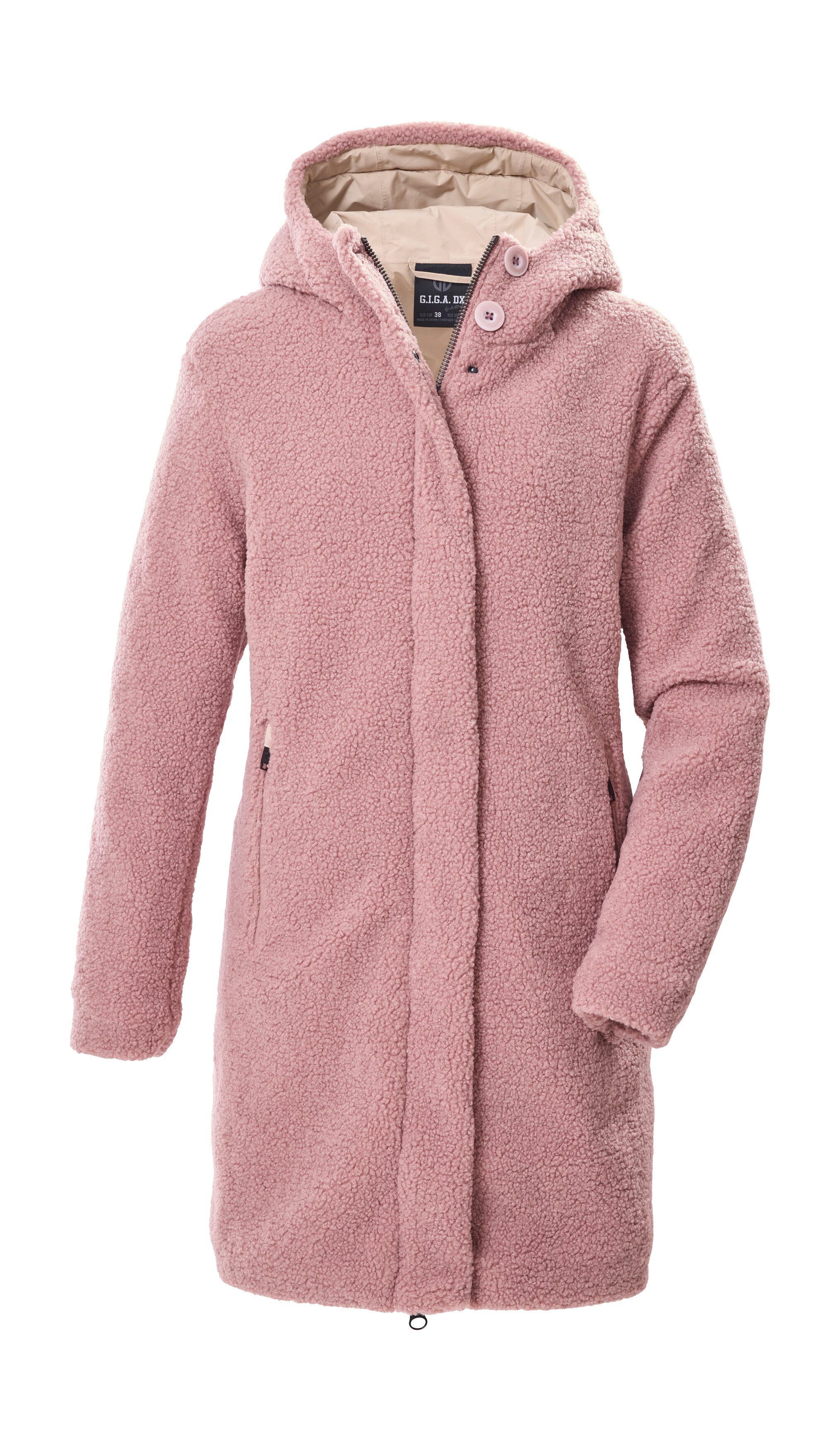 G.I.G.A. DX by killtec Parka GW 95 WMN PRK Wasserdichte Scherpa-Jacke mit 2-Wege-Reißverschluss