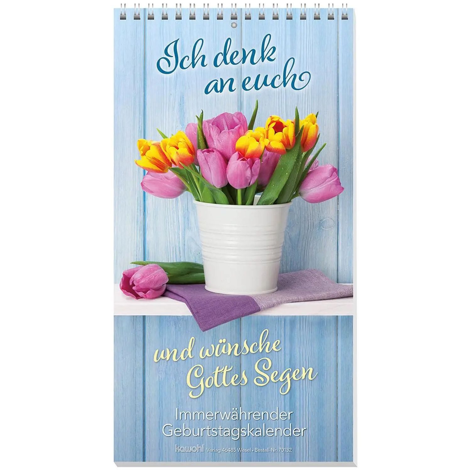 Wandkalender Ich denk an euch und wünsche G**tes Segen