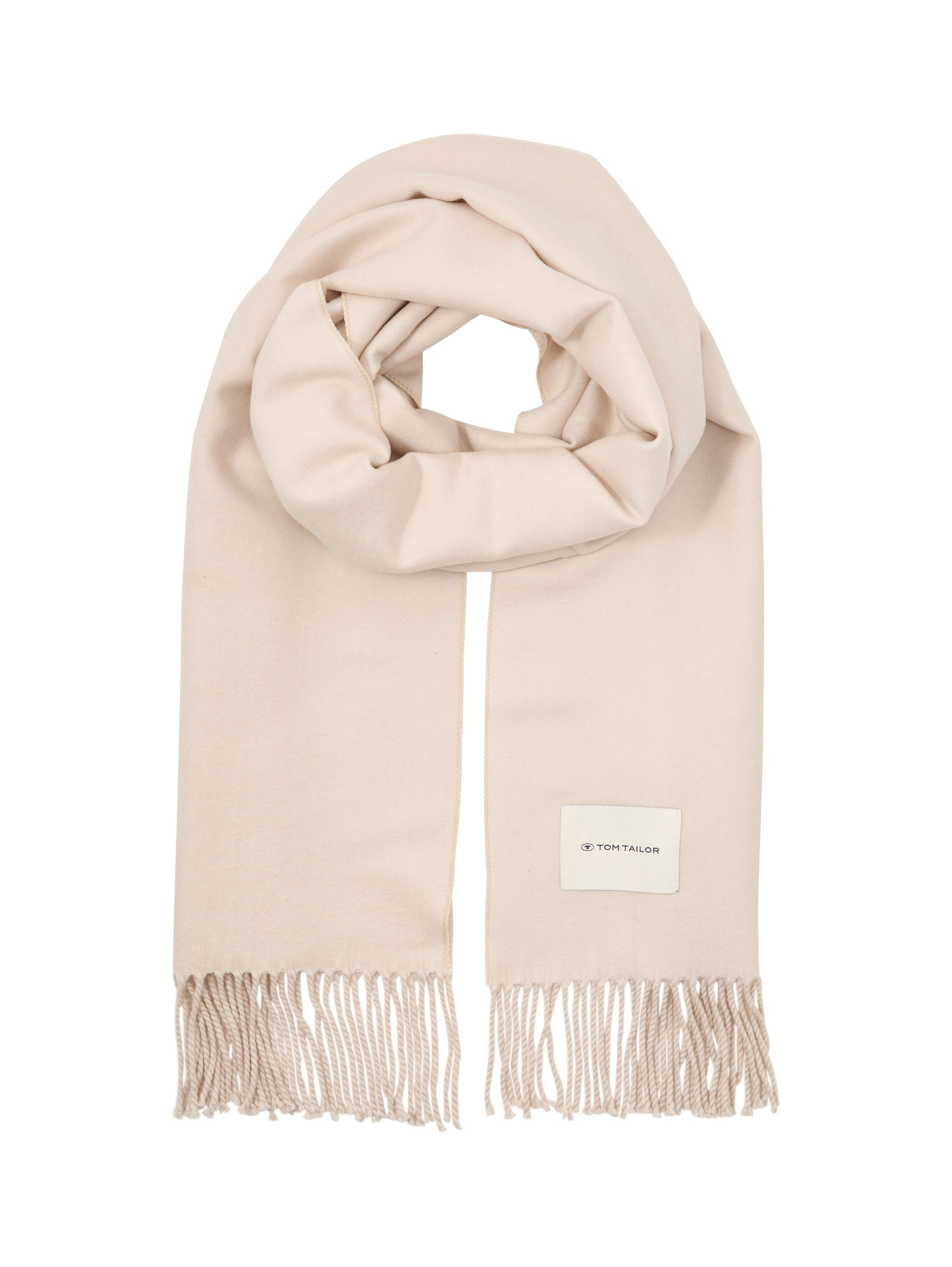 TOM TAILOR Schal, mit Fransen günstig online kaufen