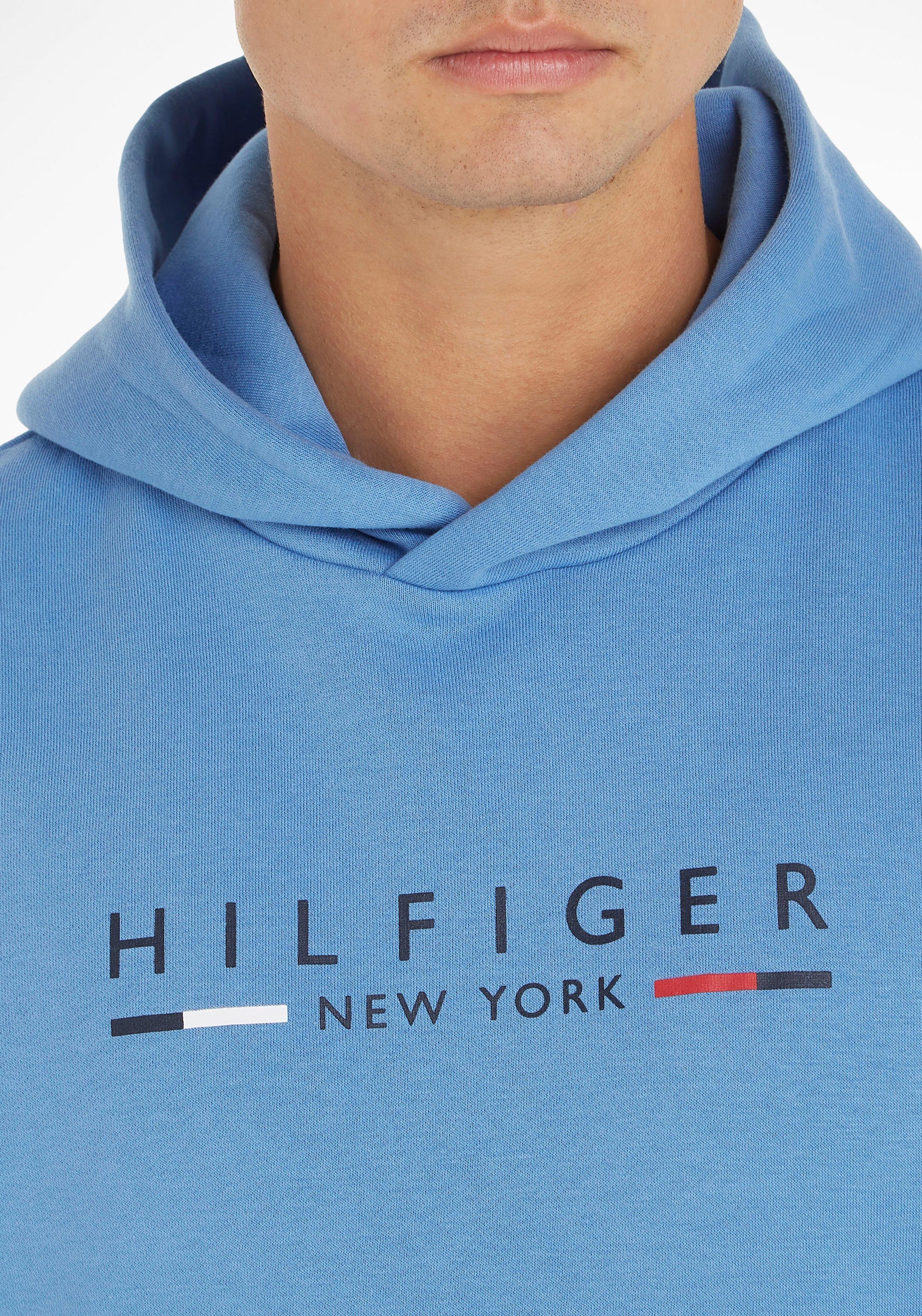 Tommy Hilfiger Hoodie HILFIGER NEW YORK HOODY mit Kängurutasche