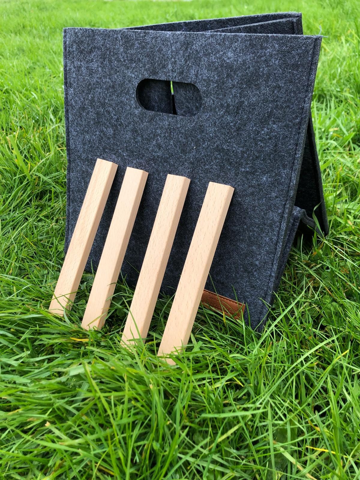 MaderaBlocks XXL-Holzbausteine Natur Bauklötze Holz Kinder Bausteine 3 4 6 Jahre Spielbauklötze