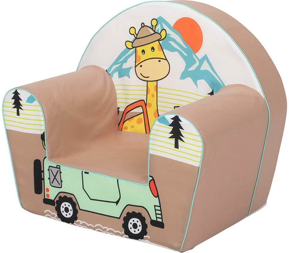 Knorrtoys® Sessel Giraffe on Tour, Made für Europe in Kinder