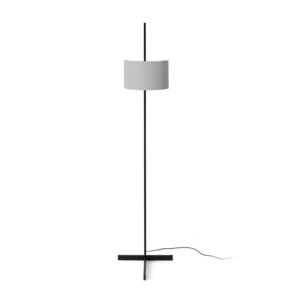 FARO Barcelona Stehlampe STAND UP Schwarz, Grau Schwarz, Grau