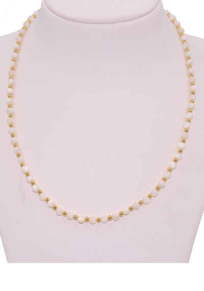 Firetti Perlenkette »Perlen«, Made in Germany - mit Perlmutt