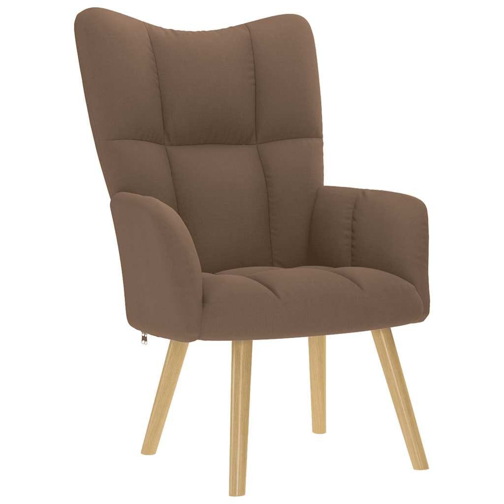 vidaXL Sessel Relaxsessel Stoff Braun (1-St) günstig online kaufen
