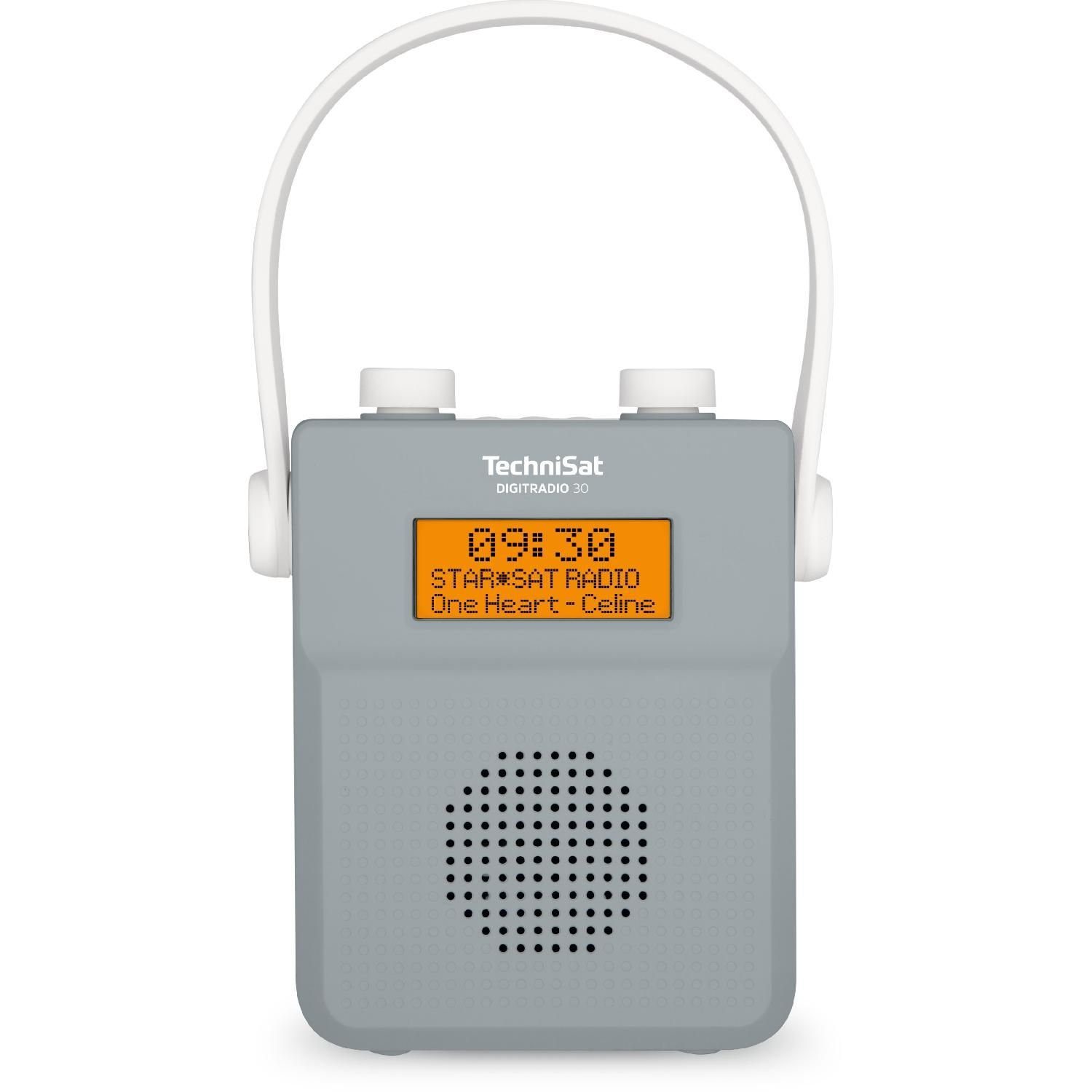 TechniSat »DIGITRADIO 30 DAB+ Digitalradio (Duschradio, Wasserdicht, DAB+,  Bluetooth, UKW, FM, RDS, LCD)« Retro-Radio online kaufen | OTTO