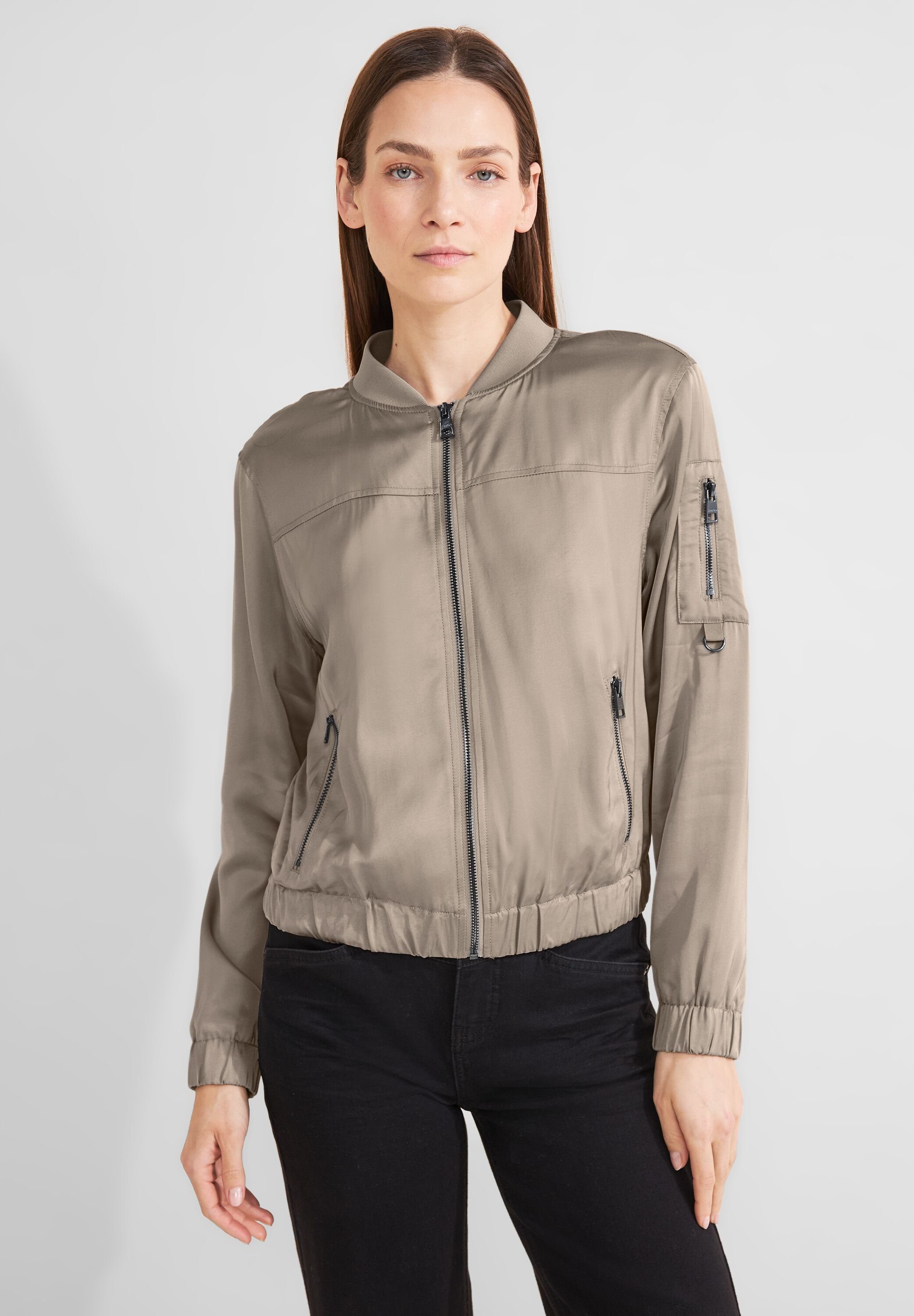 STREET ONE Blouson mit Stehkragen