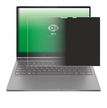 upscreen Blickschutzfolie für Lenovo ThinkBook Plus Gen 5 Hybrid, Displayschutzfolie, Blaulichtfilter Privacy Folie Schutzfolie Sichtschutz klar Anti-Spy