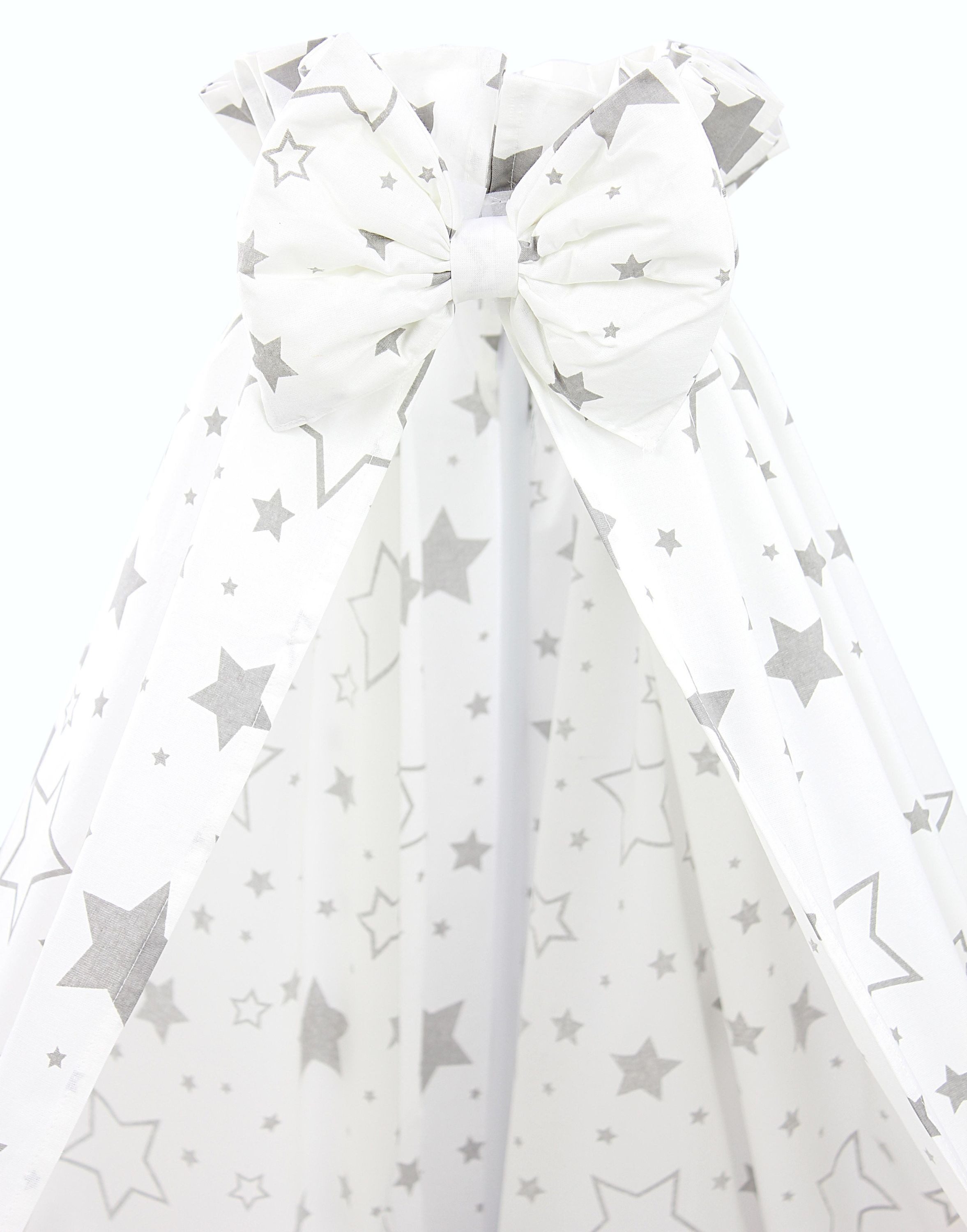 TupTam Betthimmel TupTam Babybett Himmel mit Schleifchen – Bild 4 von 5