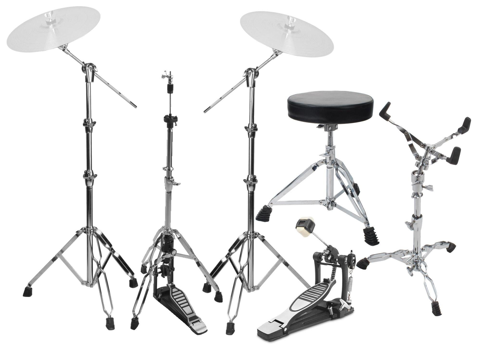 Schlagzeug HP-Pro5S Hardware Pack 6teilig SET