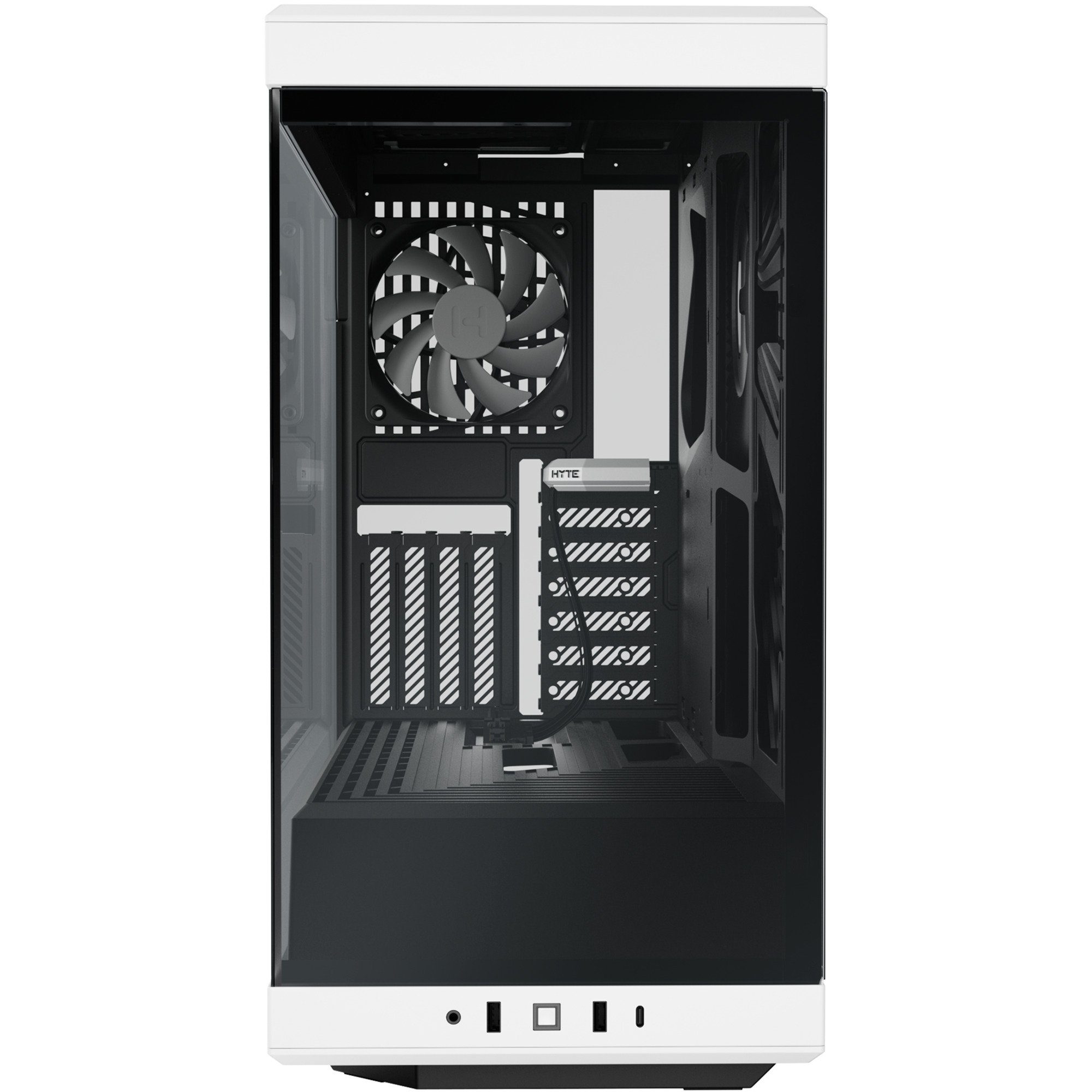 Hyte PC-Gehäuse HYTE Y40, Tower-Gehäuse, (Tempered Glass)