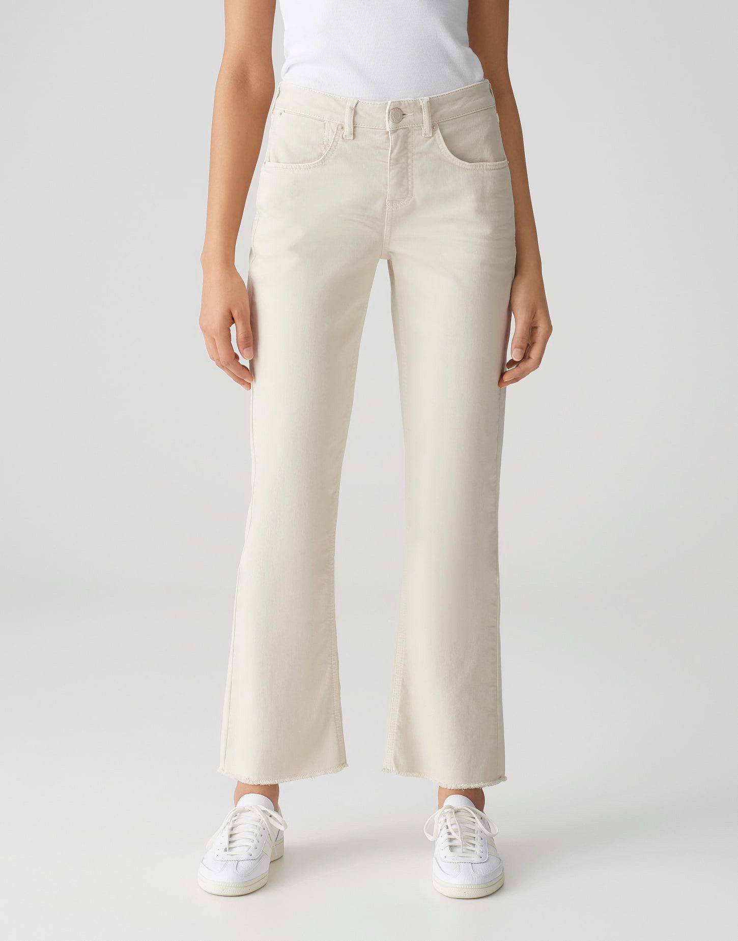 OPUS 5-Pocket-Jeans Eboni french