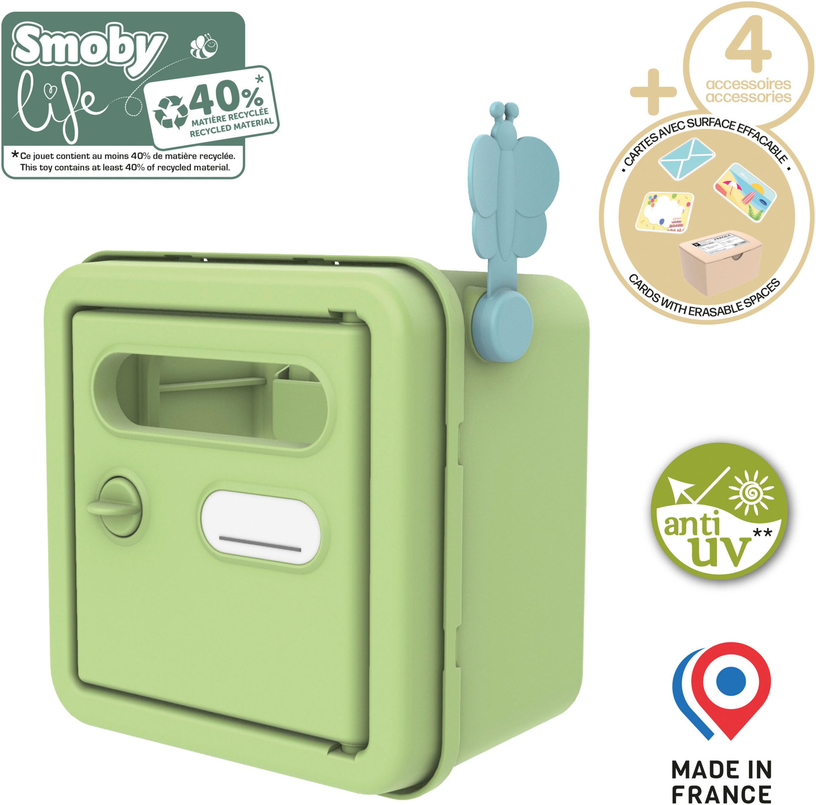 Smoby Spielhaus Smoby Life Briefkasten, Made in Europe günstig online kaufen