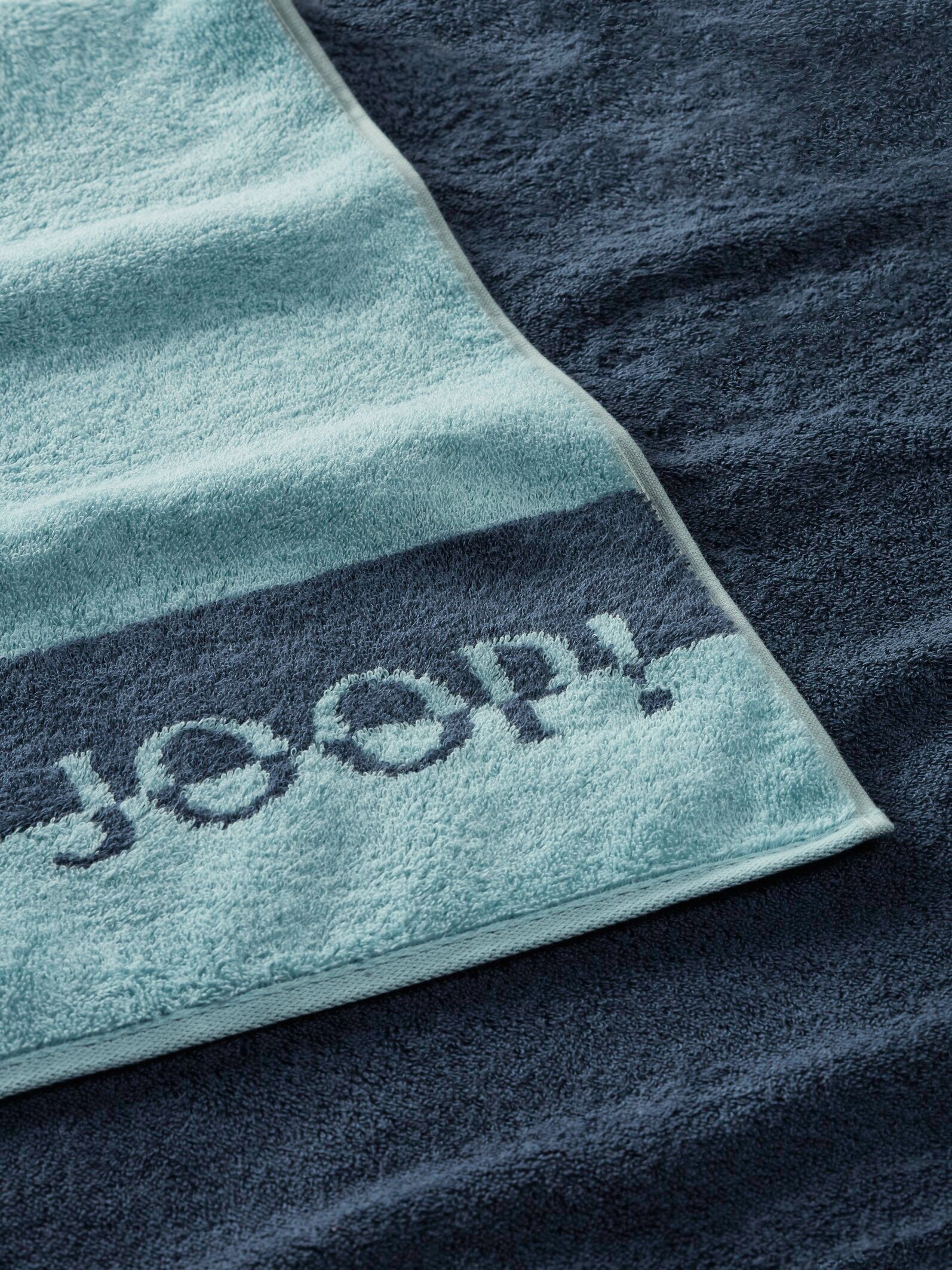 Joop! Gästehandtücher JOOP! LIVING - Aqua Textil (3-St) Gästetuch-Set, SHADES STRIPE