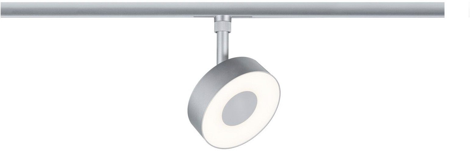 Paulmann Schienensystem-Leuchten URail Spot Circle 1x5W 2700-4000K 230V, Dimmer, Farbsteuerung, Farbwechsel, LED fest integriert, Farbwechsler, Dimmbar
