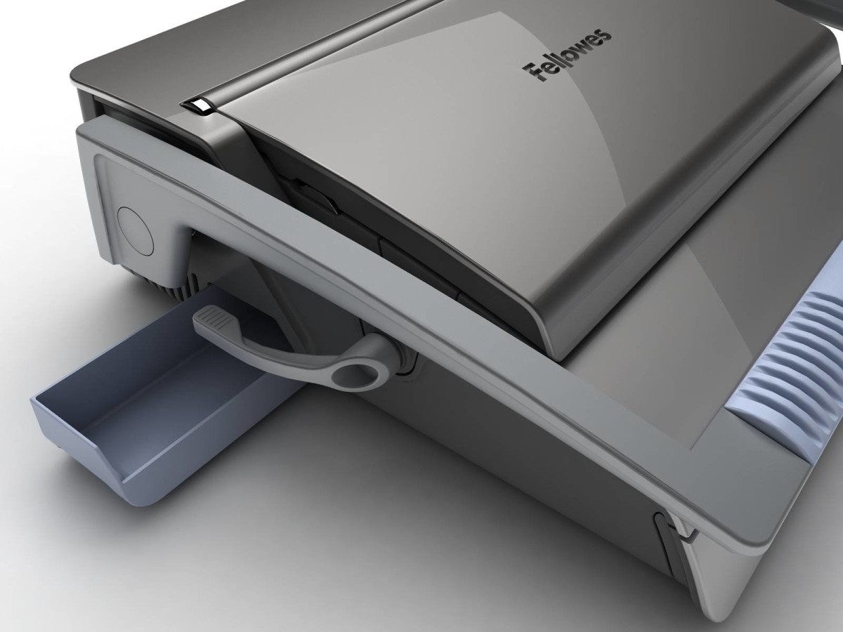 FELLOWES Bindegerät Drahtbindegerät Galaxy A4 manuell grau