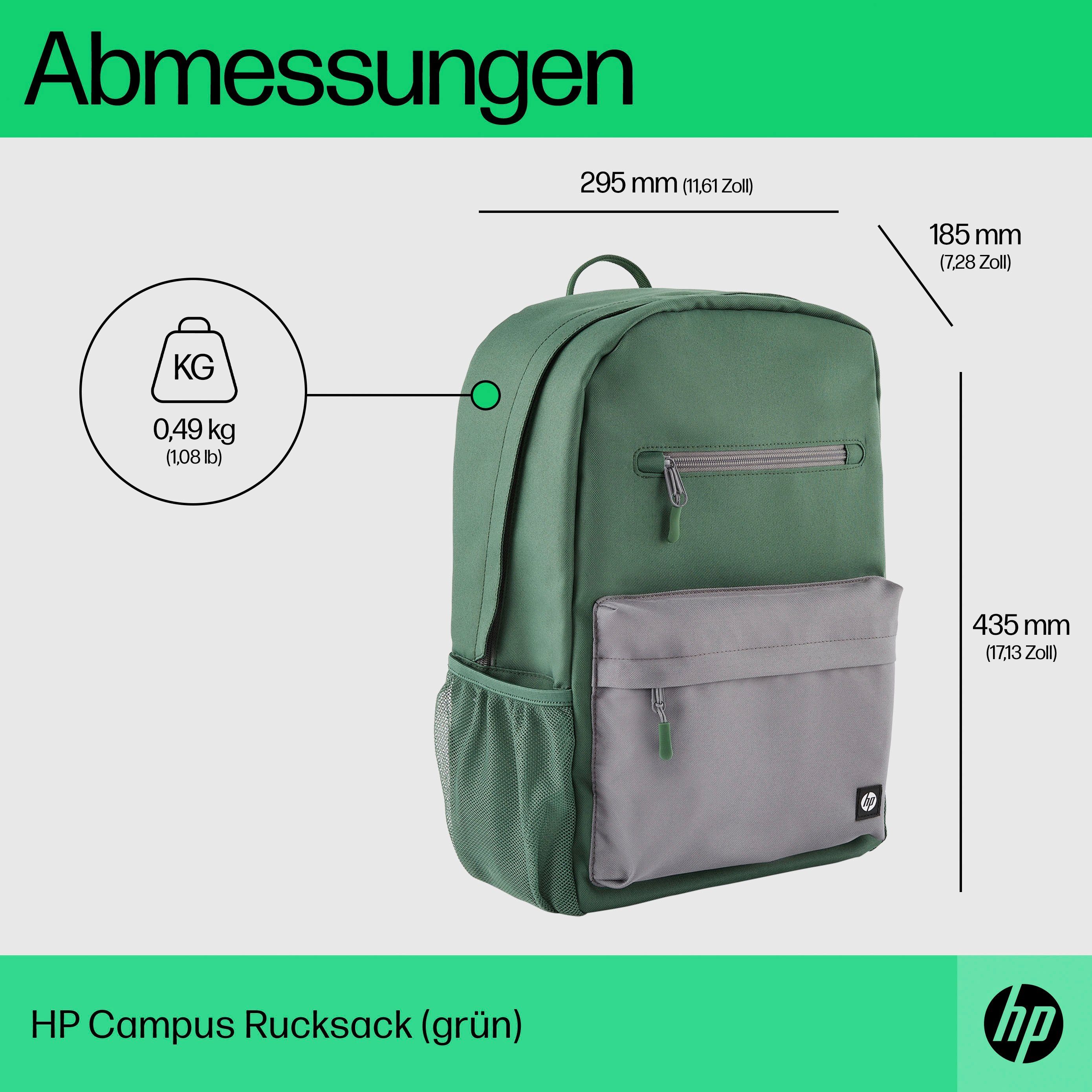 HP Notebook-Rucksack Campus (grün)