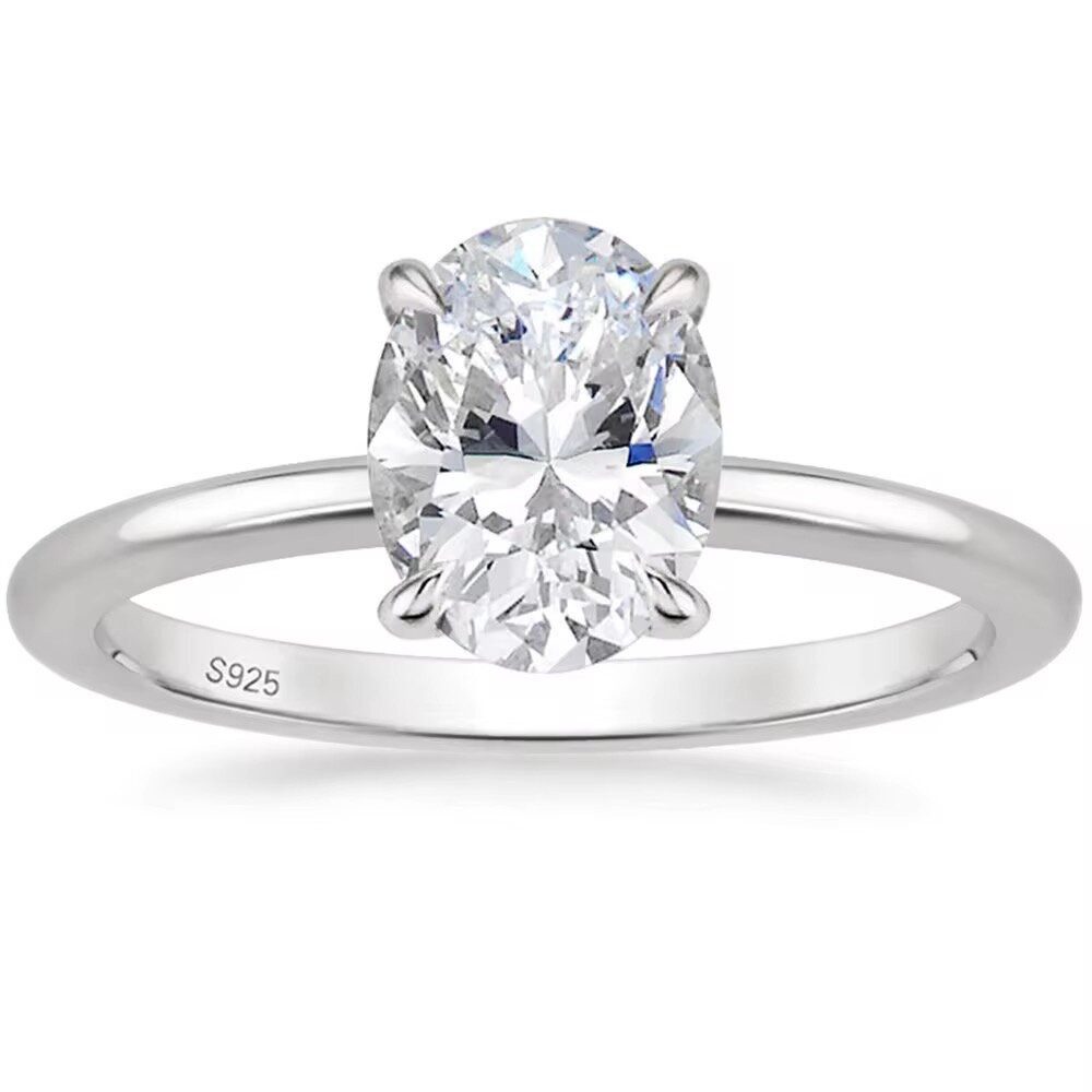 ROUGEMONT Verlobungsring Strahlender Moissanit Damen Ring günstig online kaufen