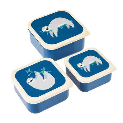 Rex London Lunchbox Brotdosen Faultier 3er Set Brotbüchse Vesperdose