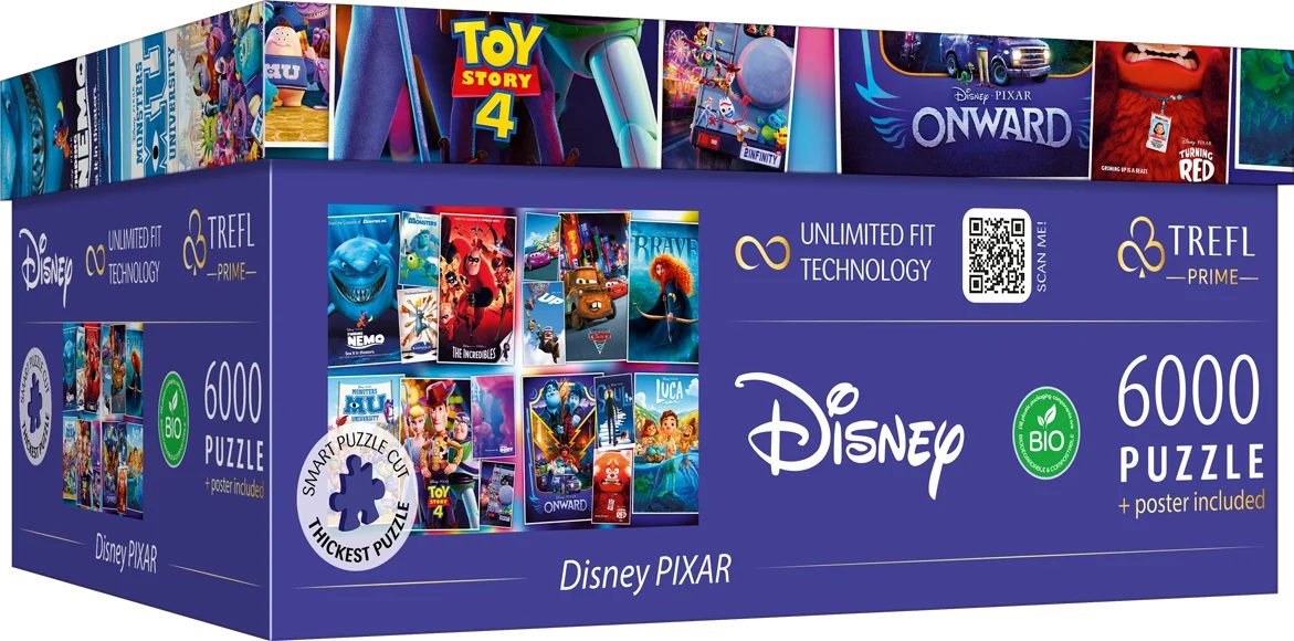 Trefl Puzzle Trefl 81038 Disney/Pixar Animationsgalerie günstig online kaufen