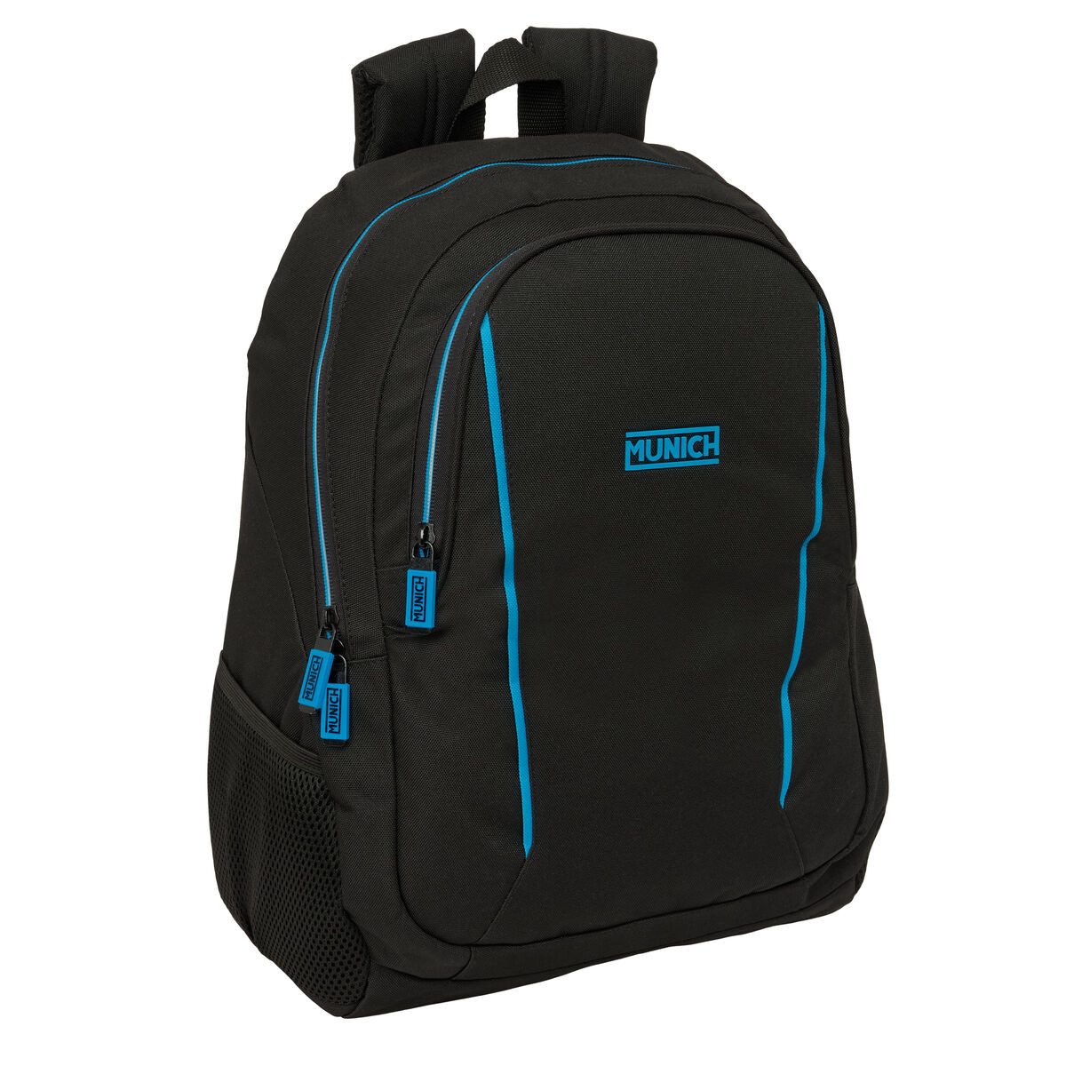 Munich Rucksack Kinder Rucksack Munich Road Blau Schwarz 32x44x16 cm
