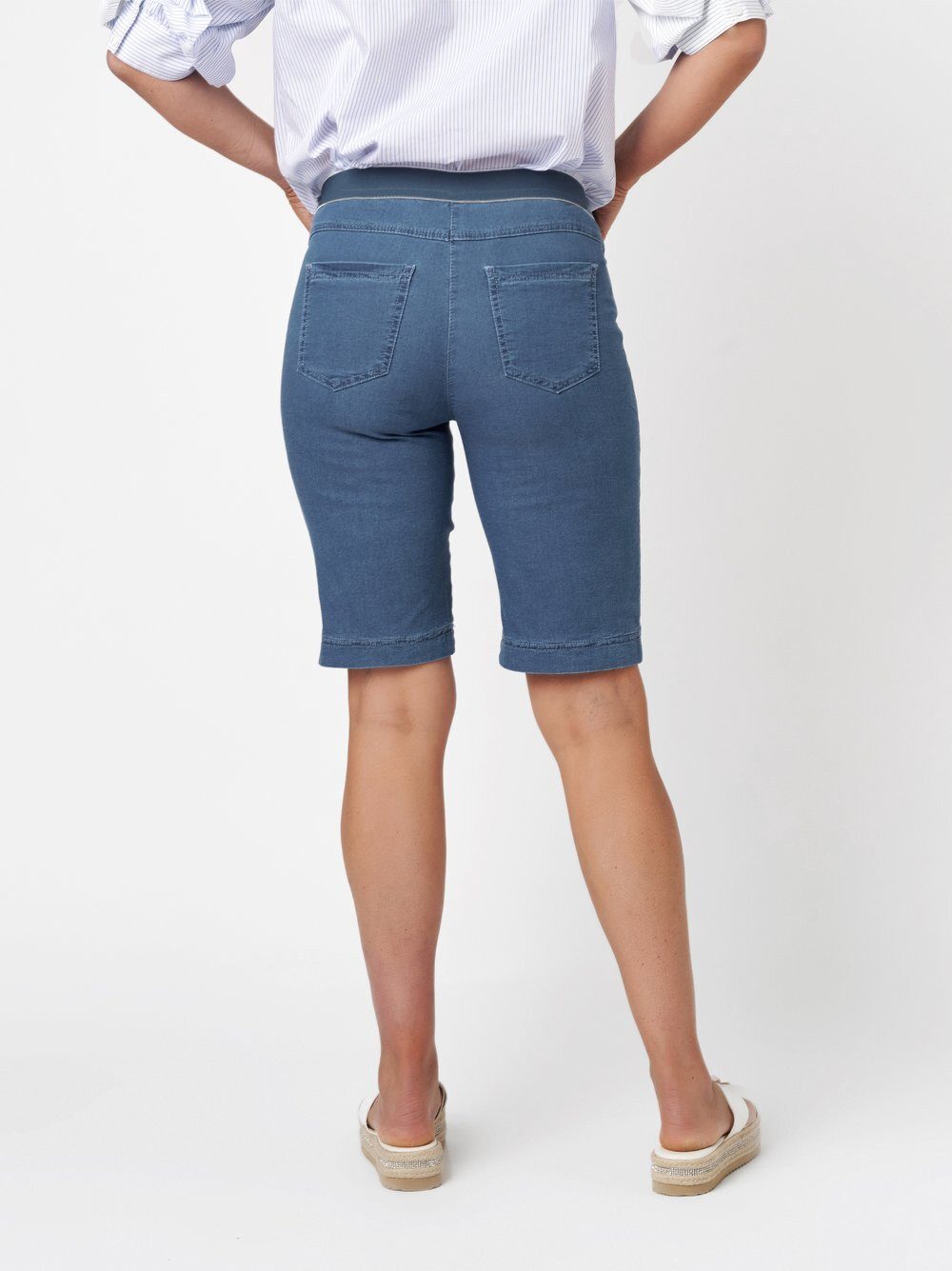 Relaxed by TONI 5-Pocket-Hose Alice Bermuda mit sportivem Gummibund