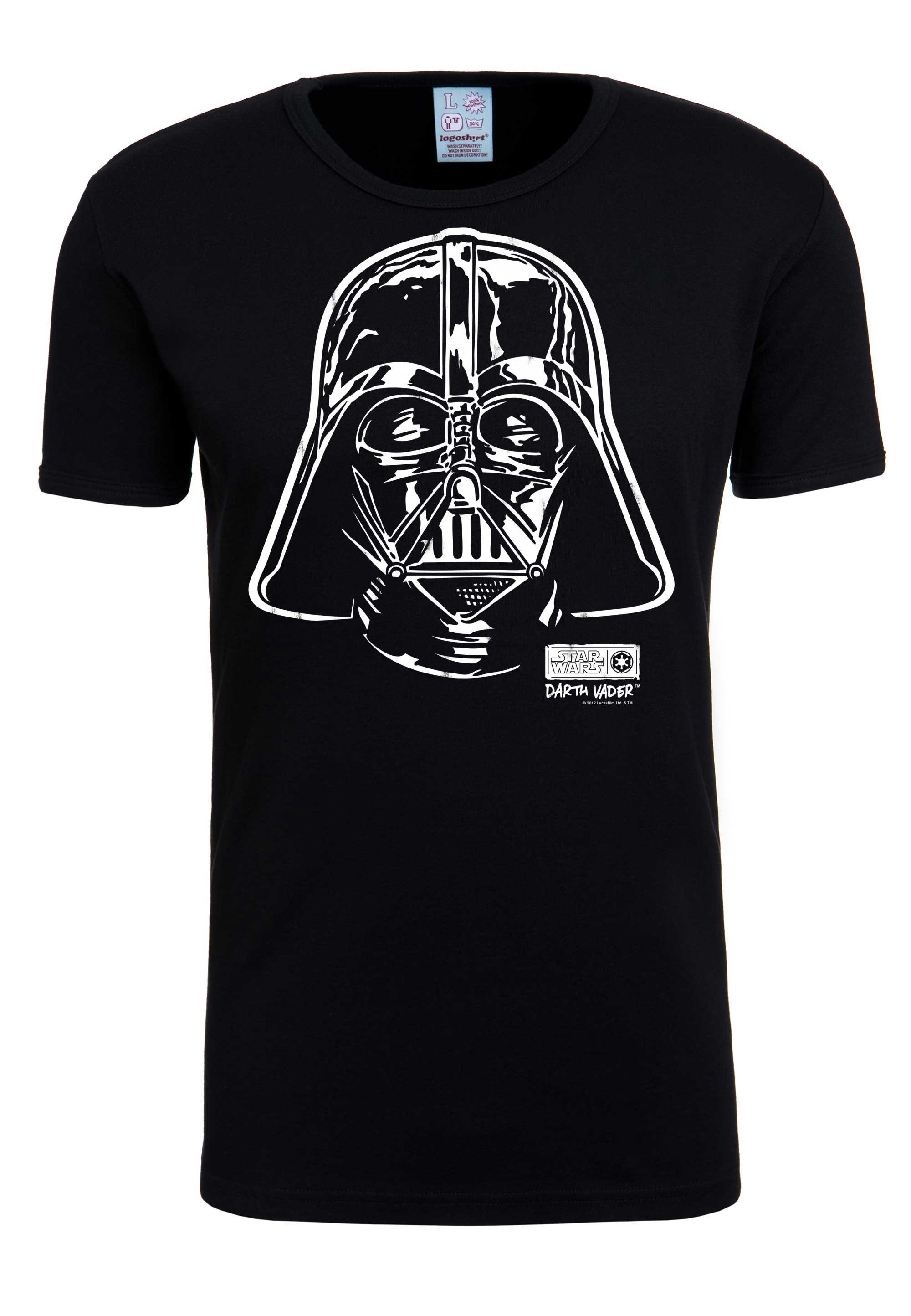 lizenziertem T-Shirt Wars mit LOGOSHIRT Star Originaldesign