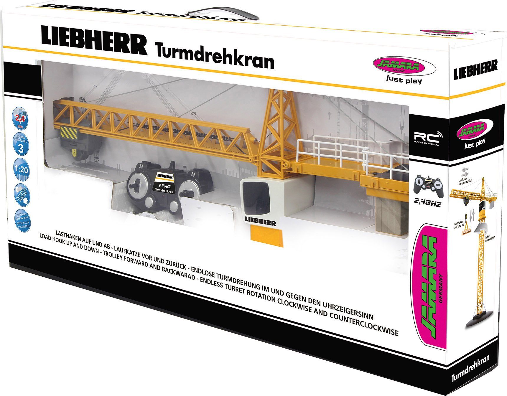 Jamara RC-Kran Liebherr Turmdrehkran