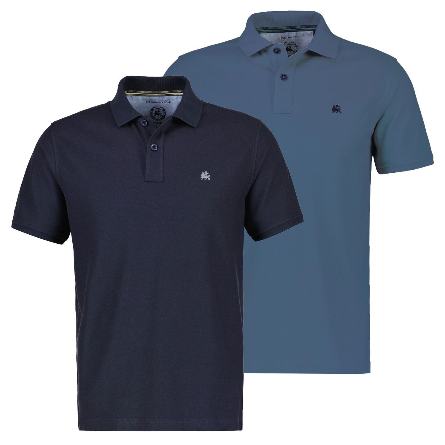 LERROS Poloshirt Basic in *Cool & Dry* Piquéqualität - 2er SPARPACK günstig online kaufen